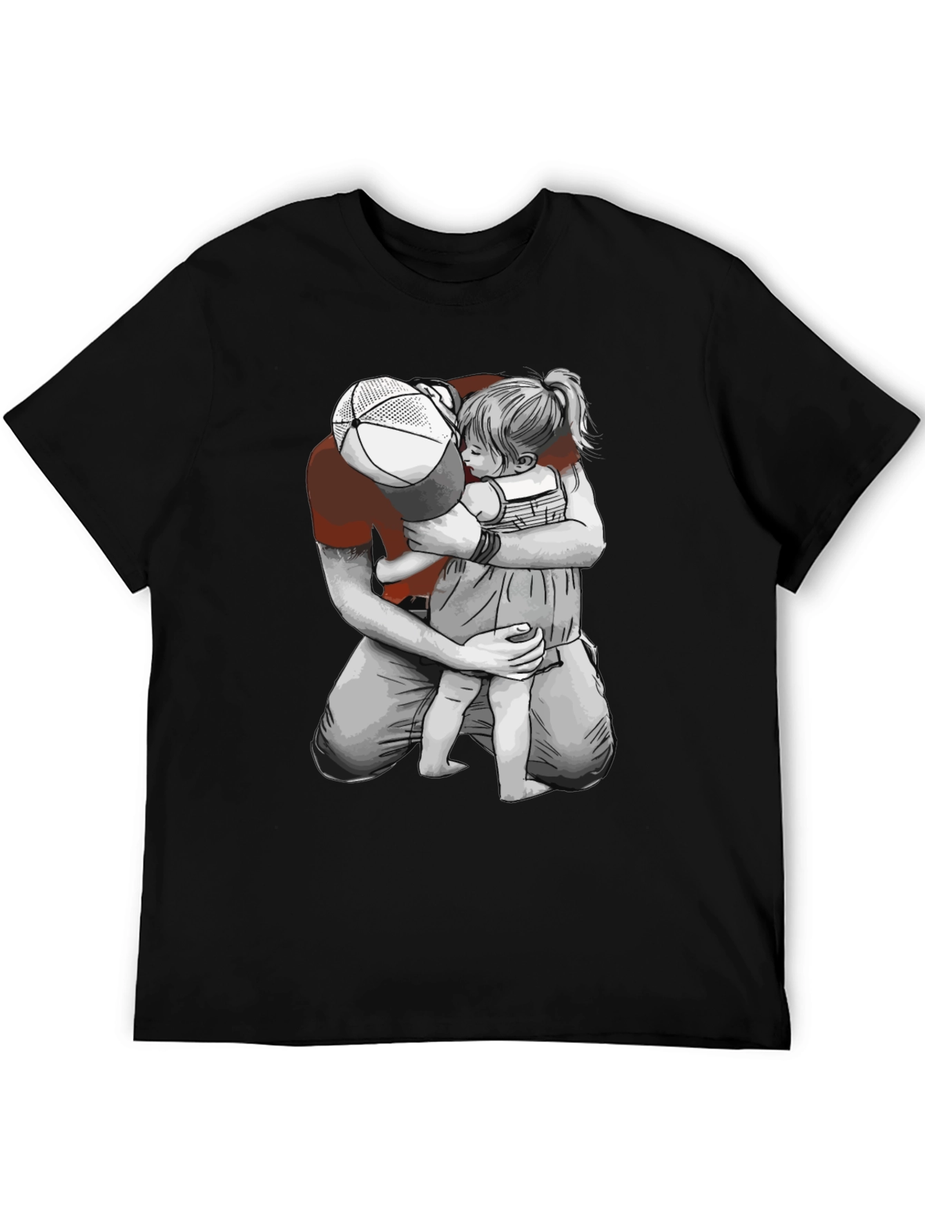 Father & Daughter Graphic Tee - Heartwarming Design