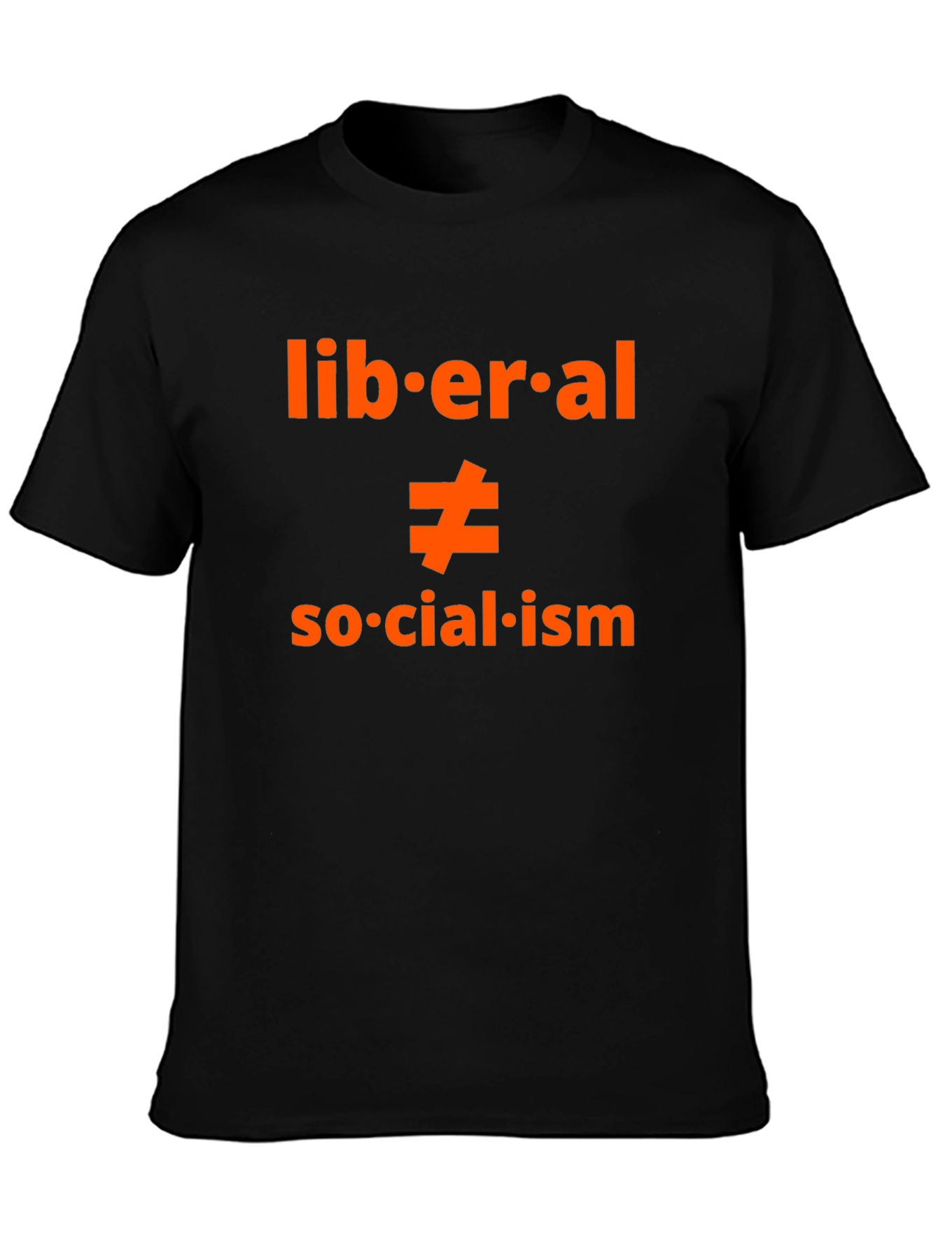 Liberal Not Equal to Socialism T-Shirt