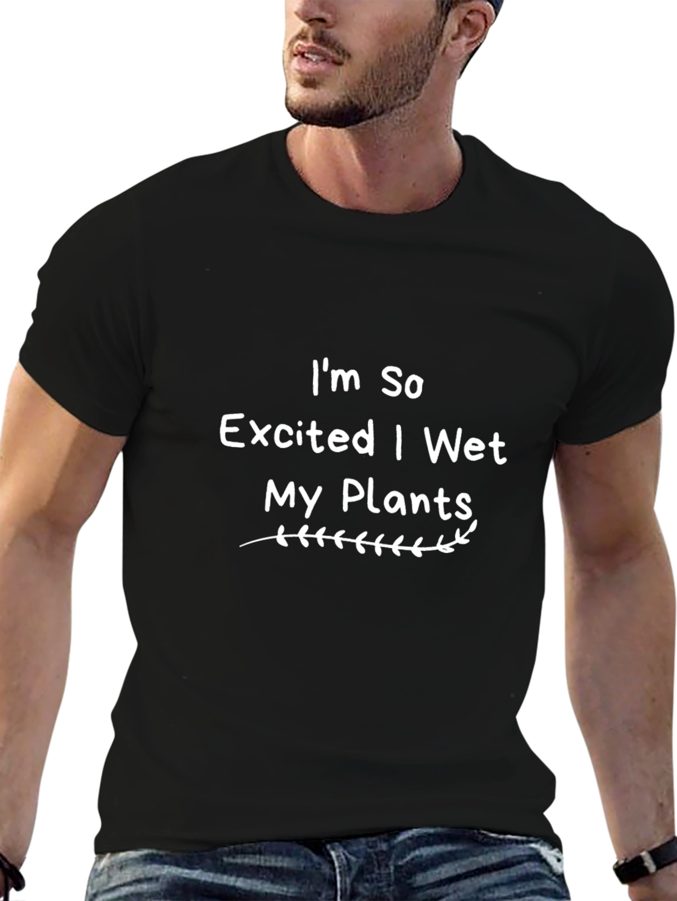Funny I Wet My Plants Graphic Tee