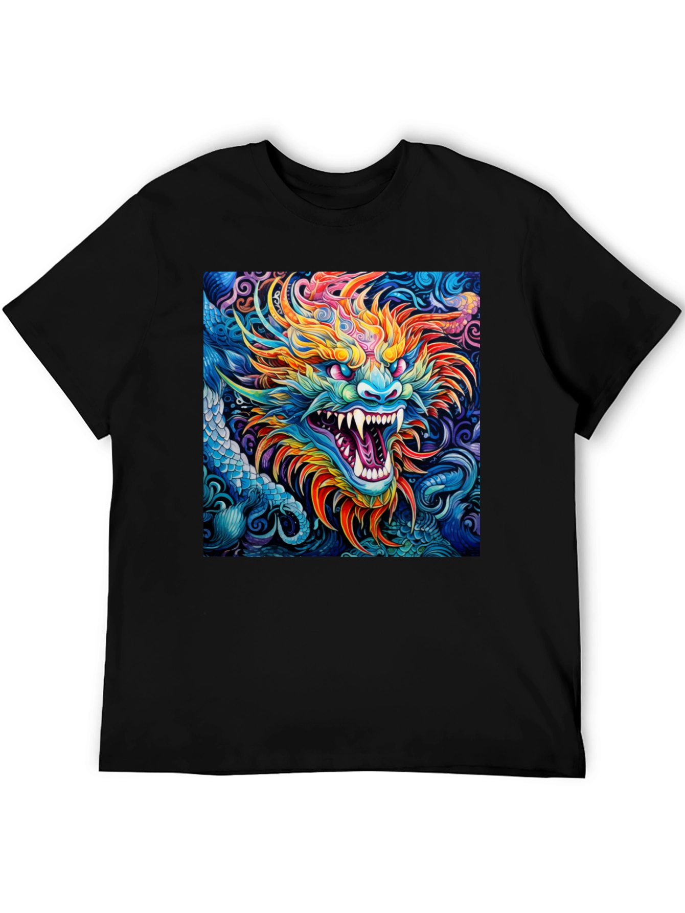 Dragon Art T-Shirt - Bold Graphic Tee