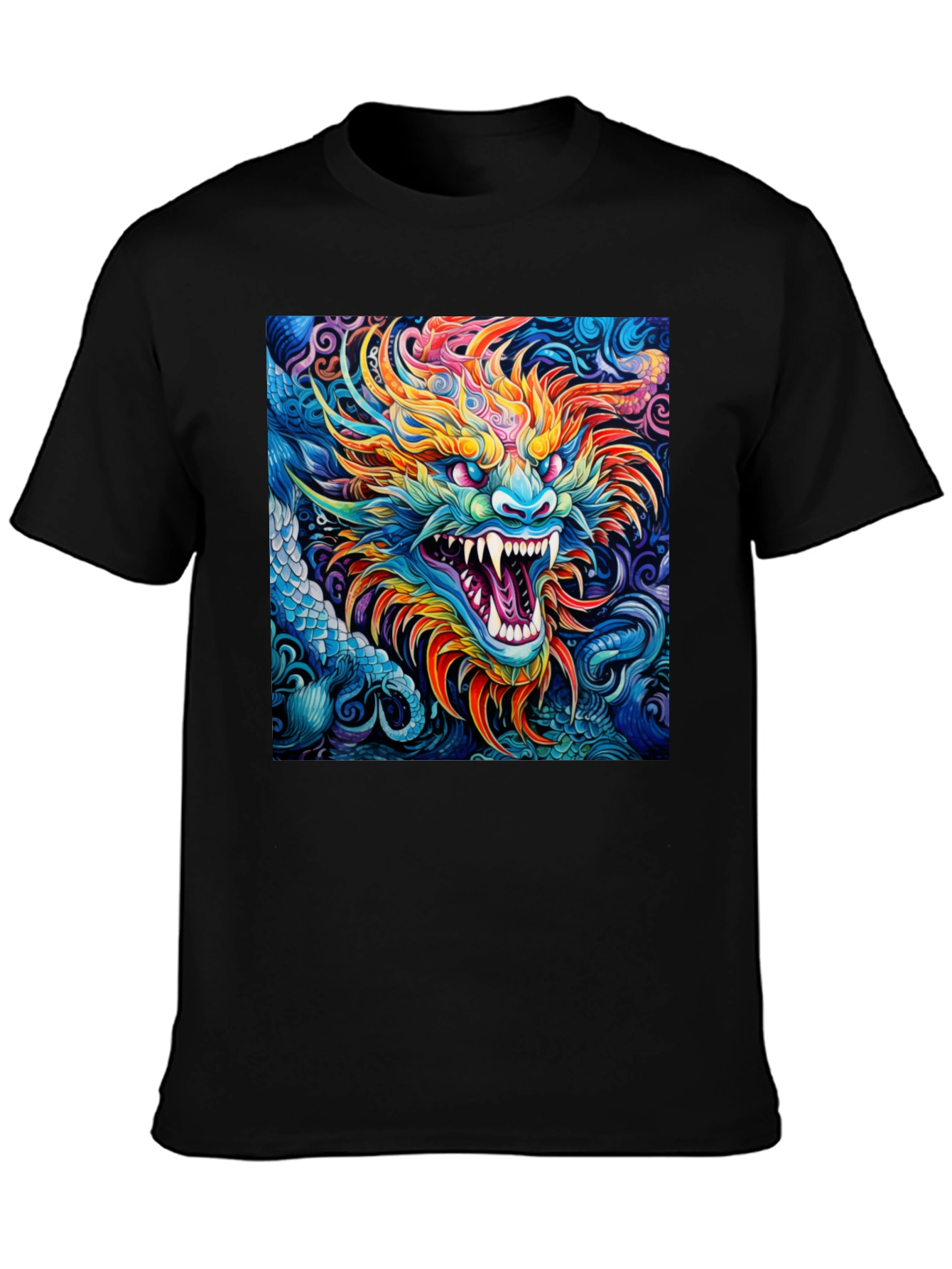 Dragon Art T-Shirt - Bold Graphic Tee