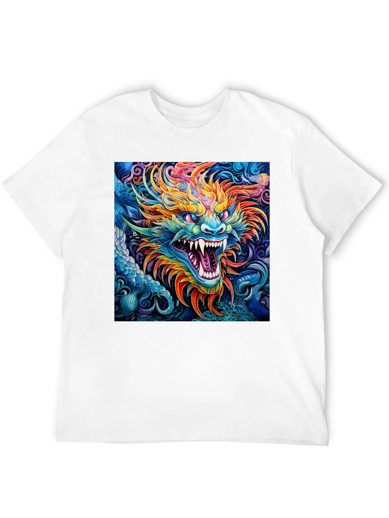 Dragon Art T-Shirt - Bold Graphic Tee