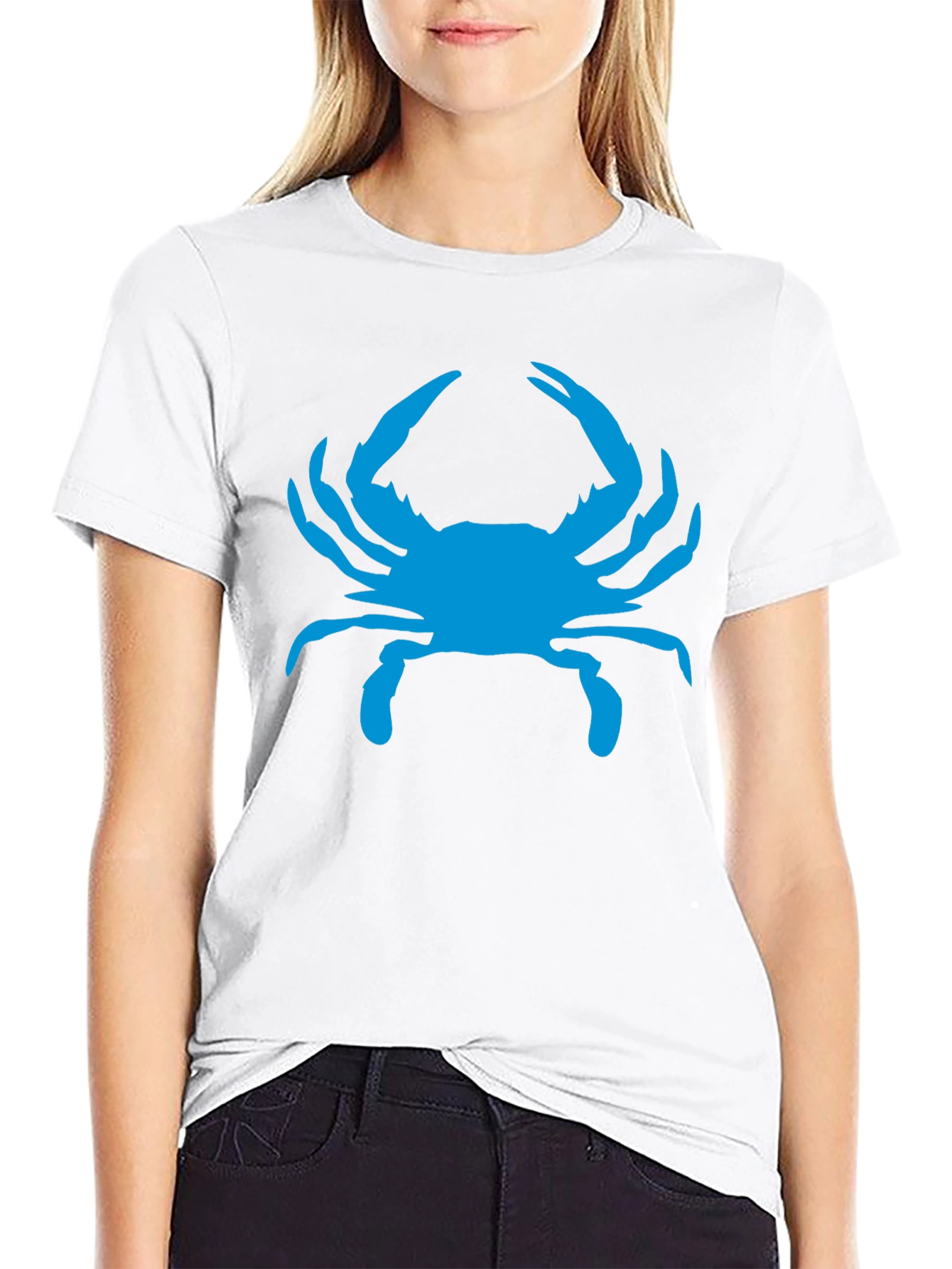Blue Crab Graphic Tee - Stylish & Unique!