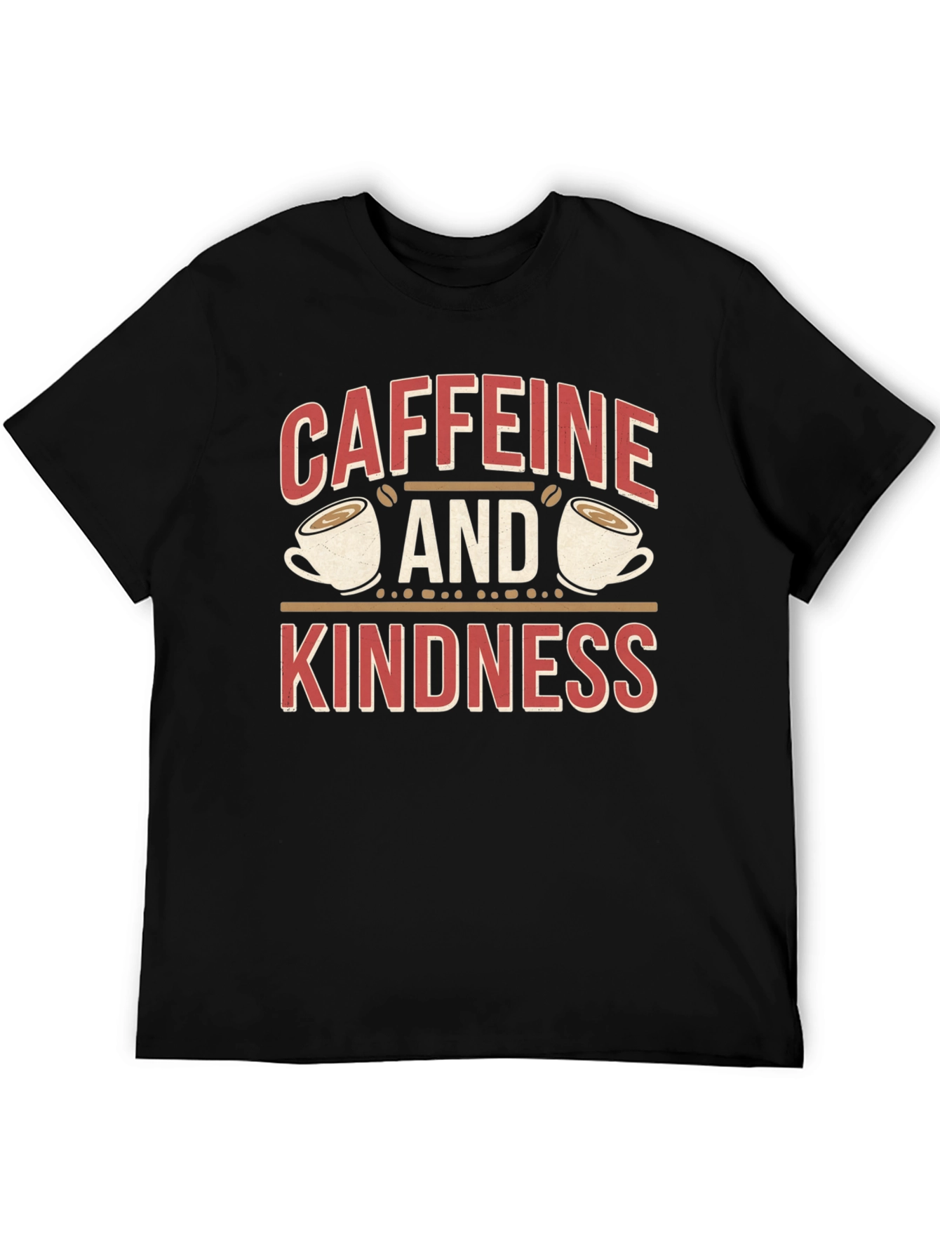 Caffeine and Kindness Graphic Tee