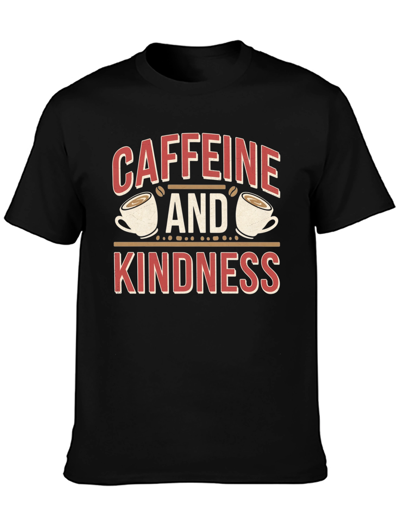 Caffeine and Kindness Graphic Tee