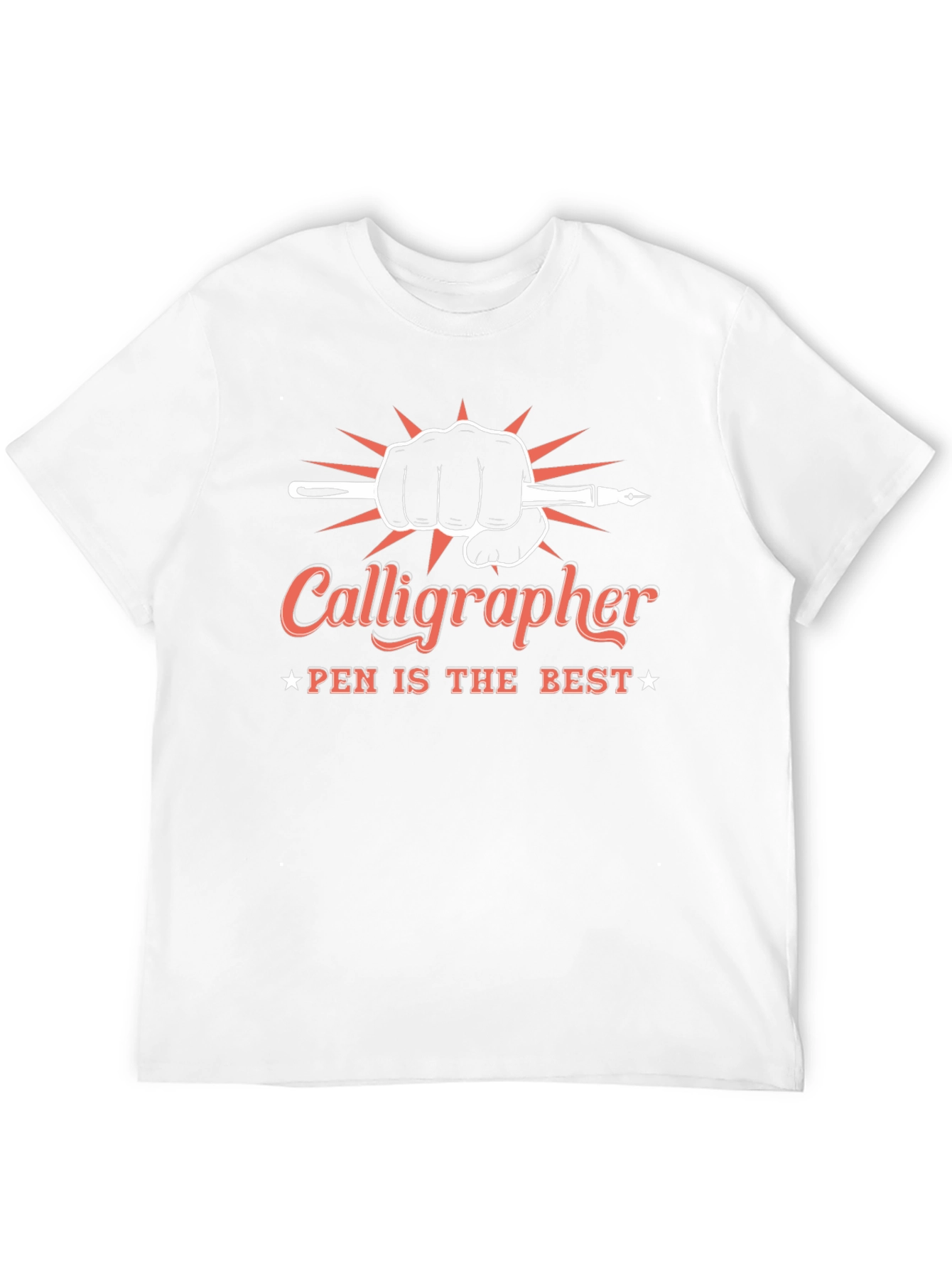 Calligrapher Pen Best Black Graphic T-Shirt