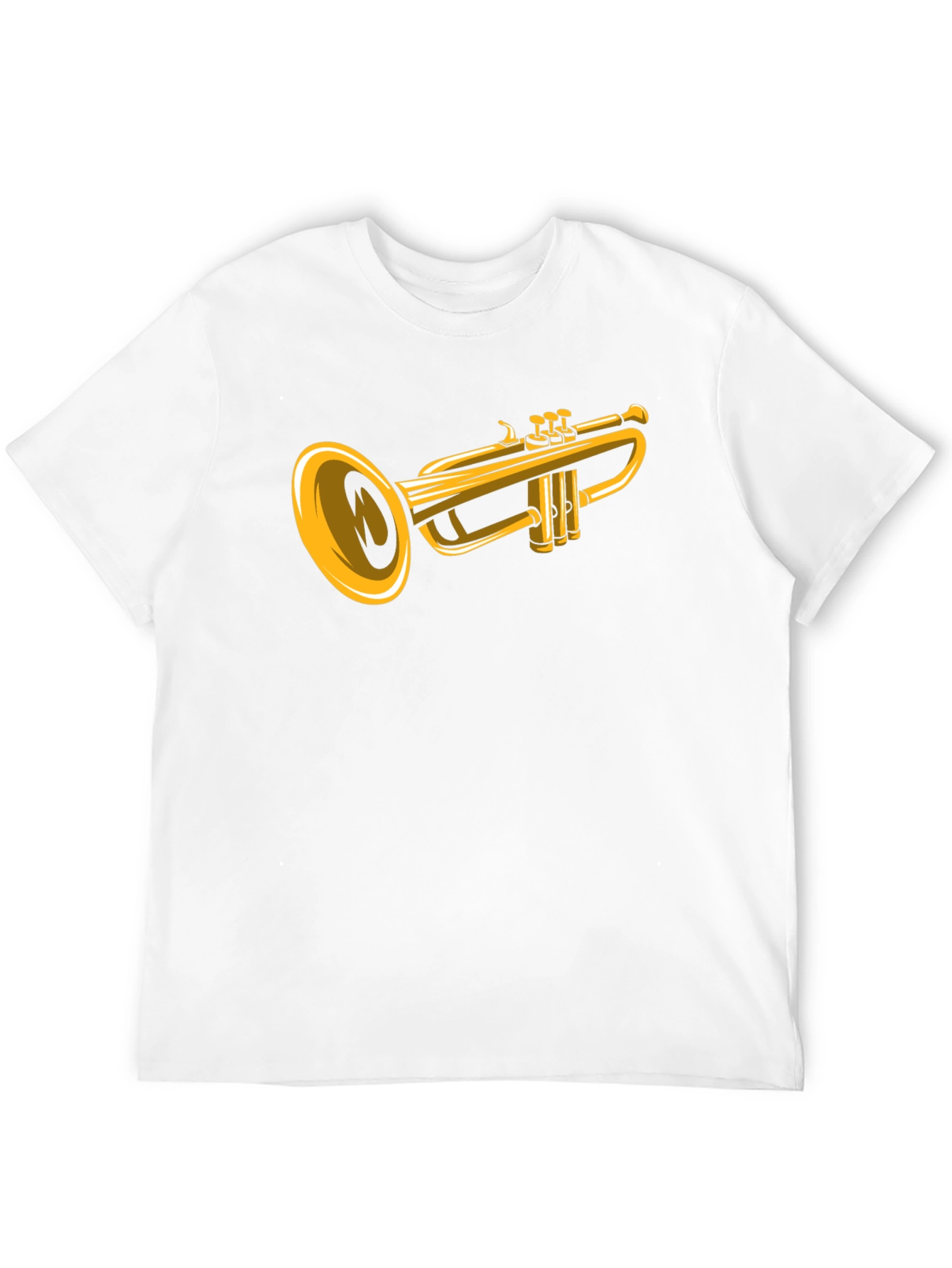 Trumpet Graphic T-Shirt - Musical Instrument Tee
