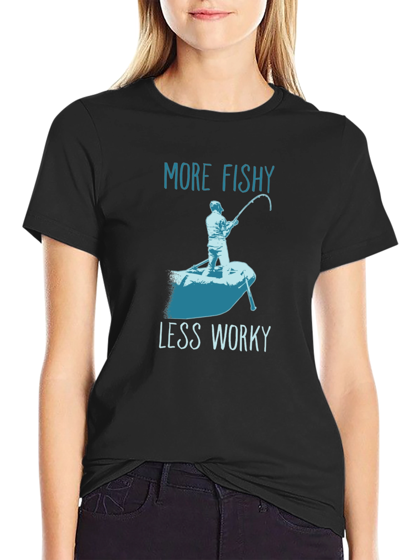 More Fishy Less Worky T-Shirt