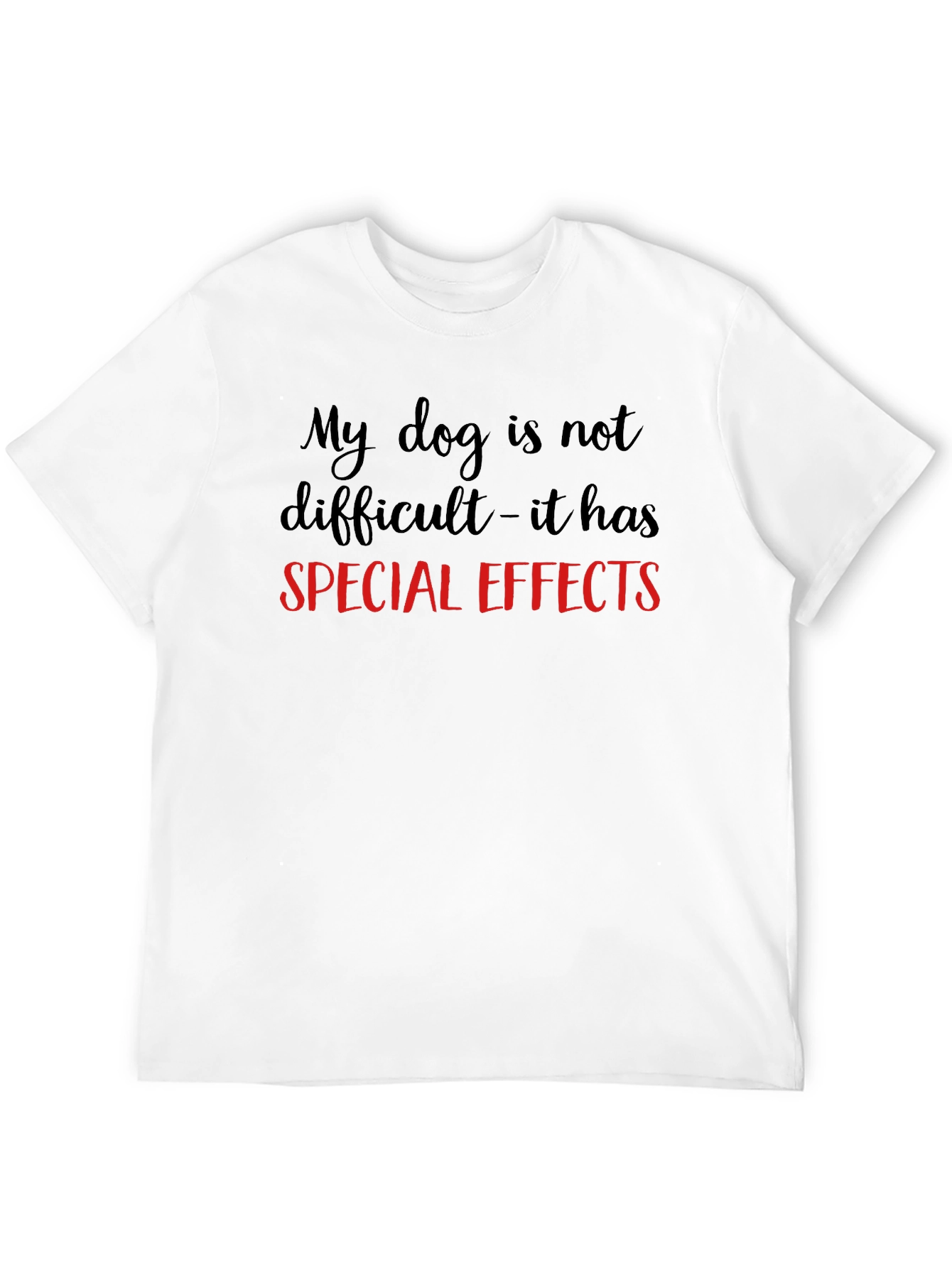 Funny Dog Special Effects T-Shirt