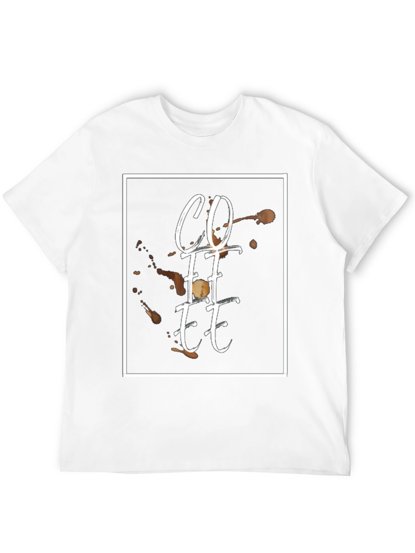 Coffee Graphic Tee - Stylish Black T-Shirt