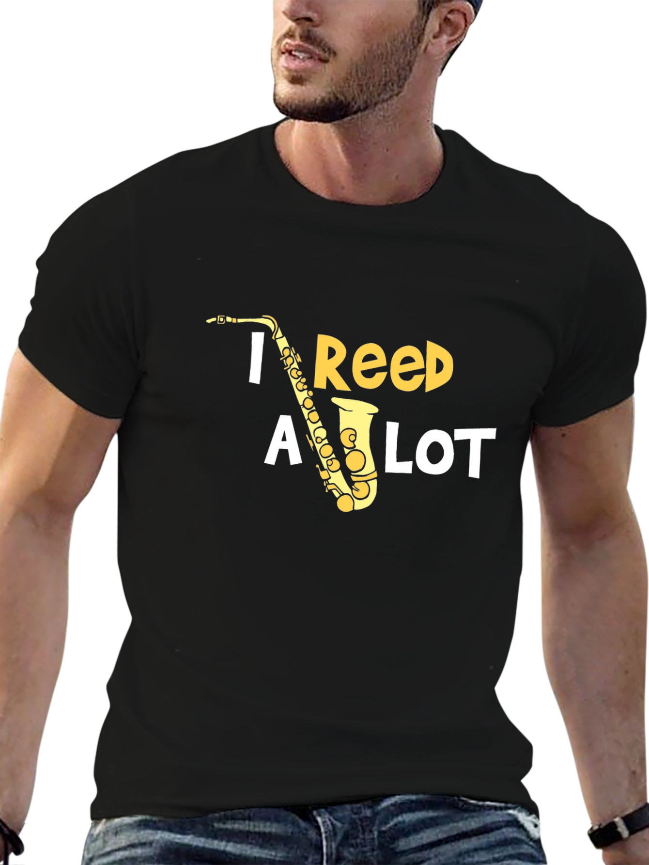 I Reed A Lot Saxophone Music T-Shirt