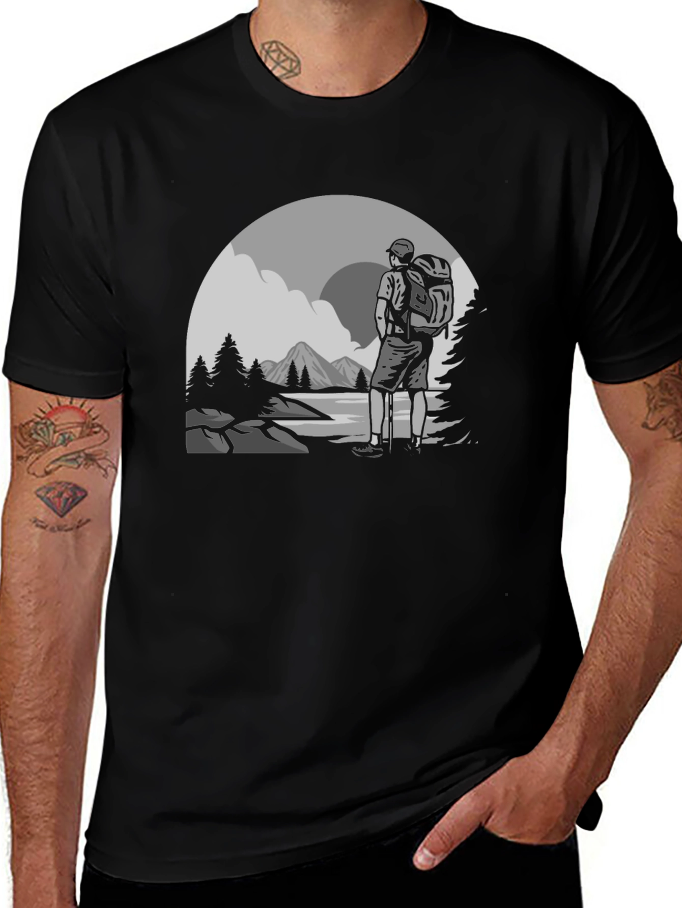 Nature Hiker T-Shirt - Adventure Ready!