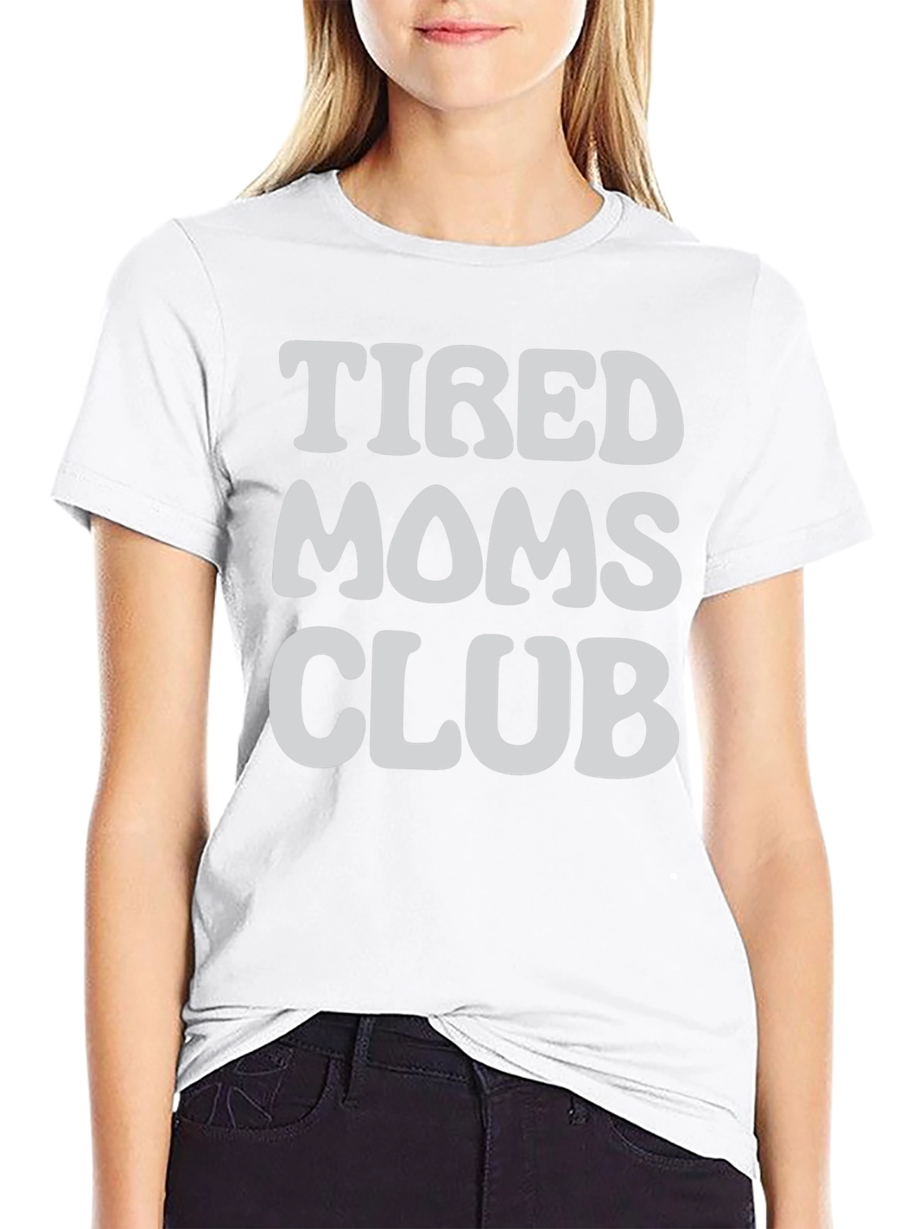 Tired Moms Club Graphic T-Shirt