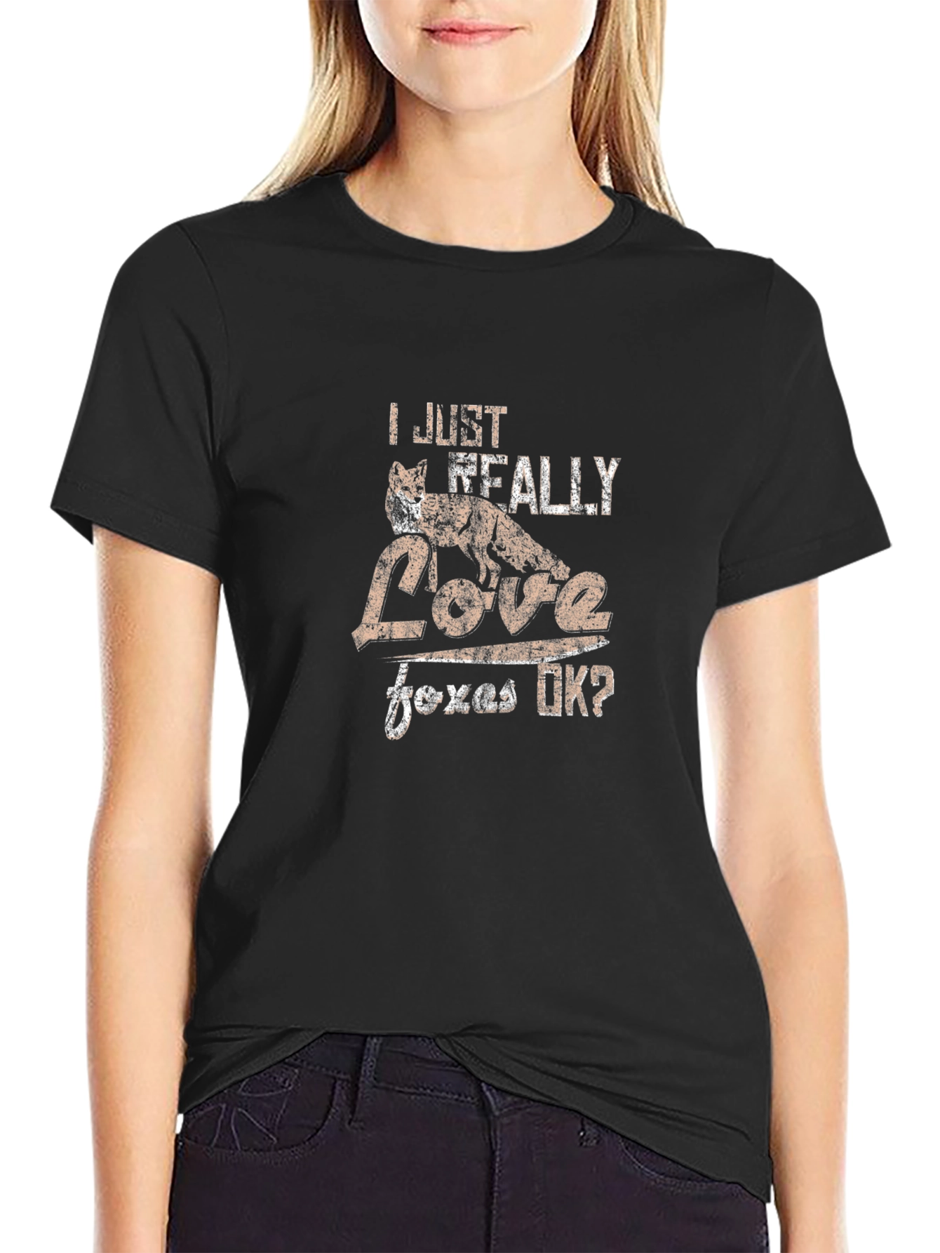 I Just Really Love Foxes OK? T-Shirt