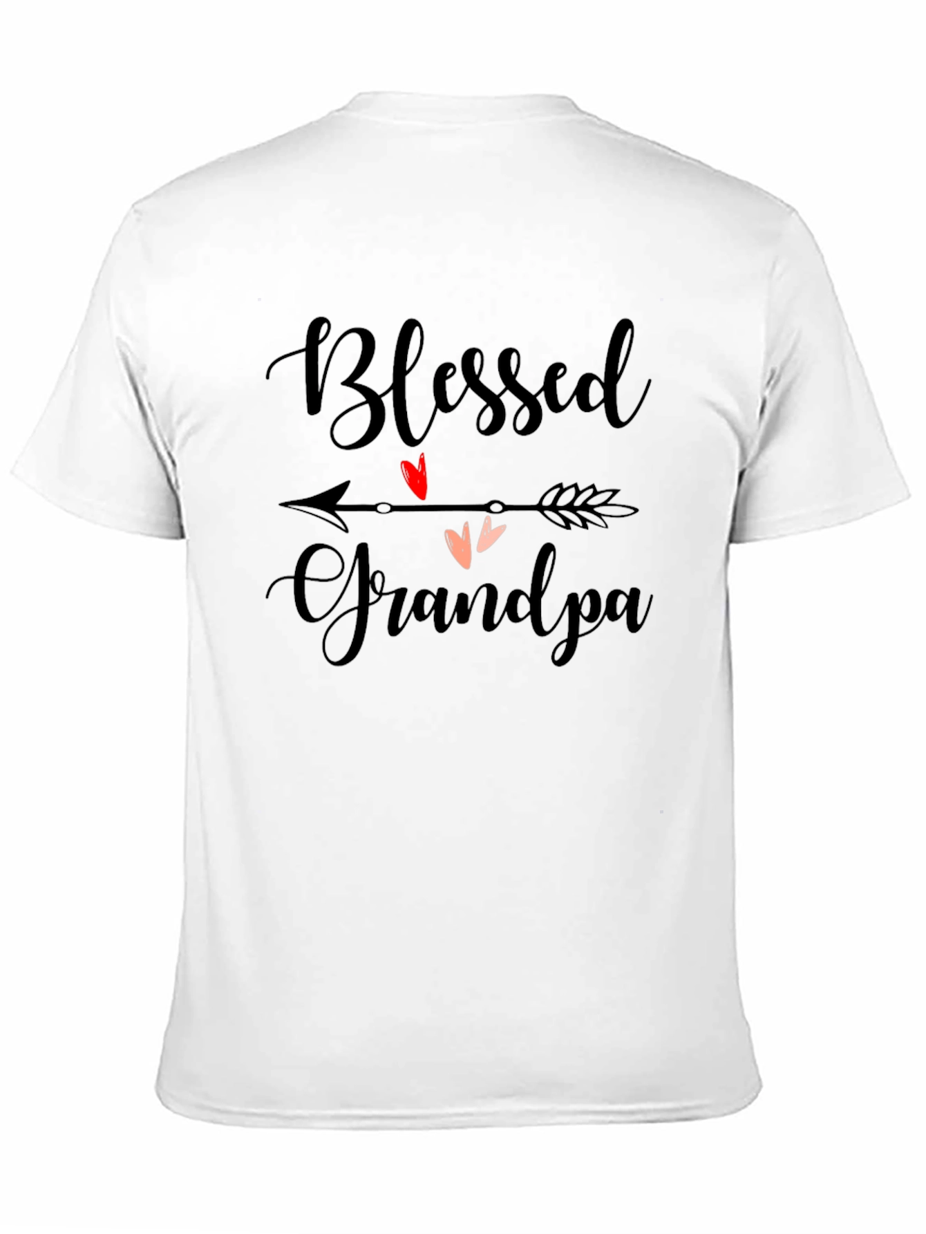 Blessed Grandpa Graphic Tee - Perfect Grandparent Gift