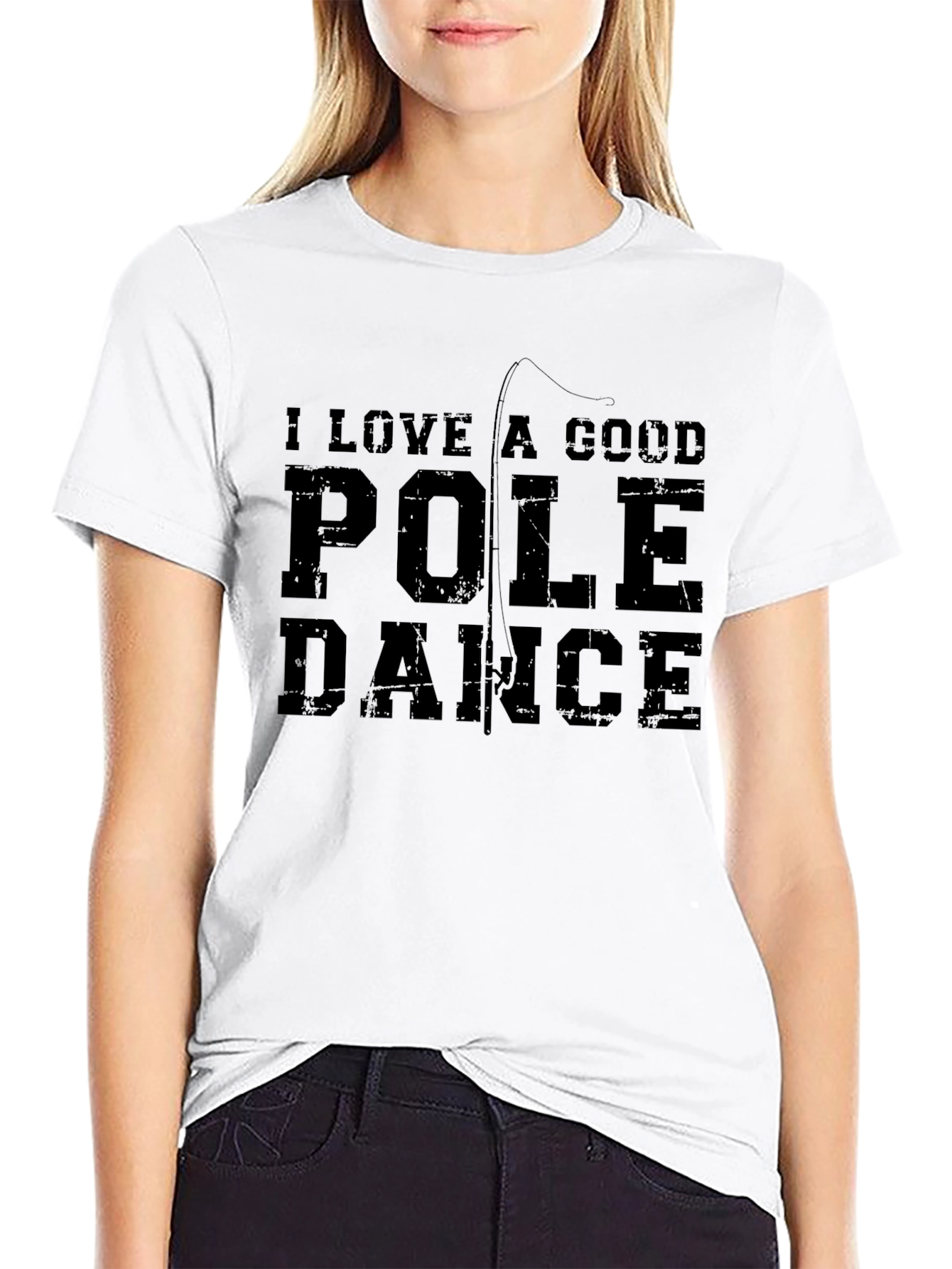 I Love A Good Pole Dance Funny T-Shirt