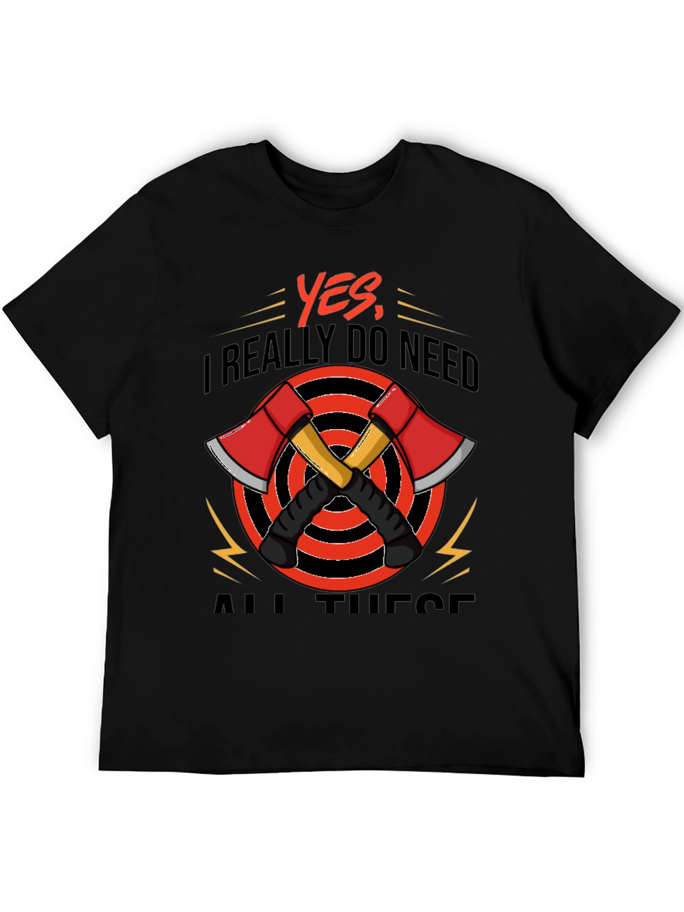 Axe Lover T-Shirt Firefighter Tee