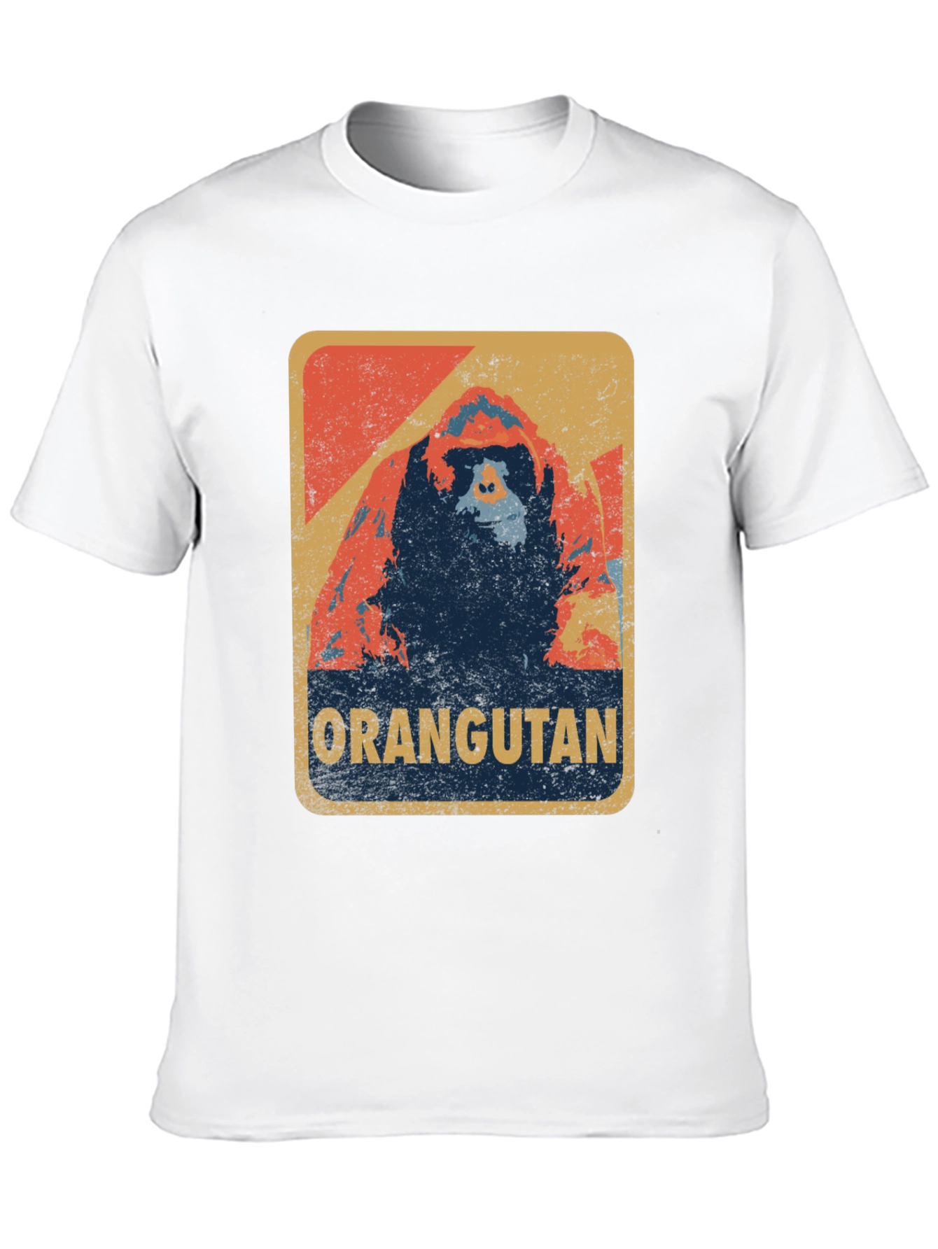 Orangutan Graphic T-Shirt - Retro Style Tee