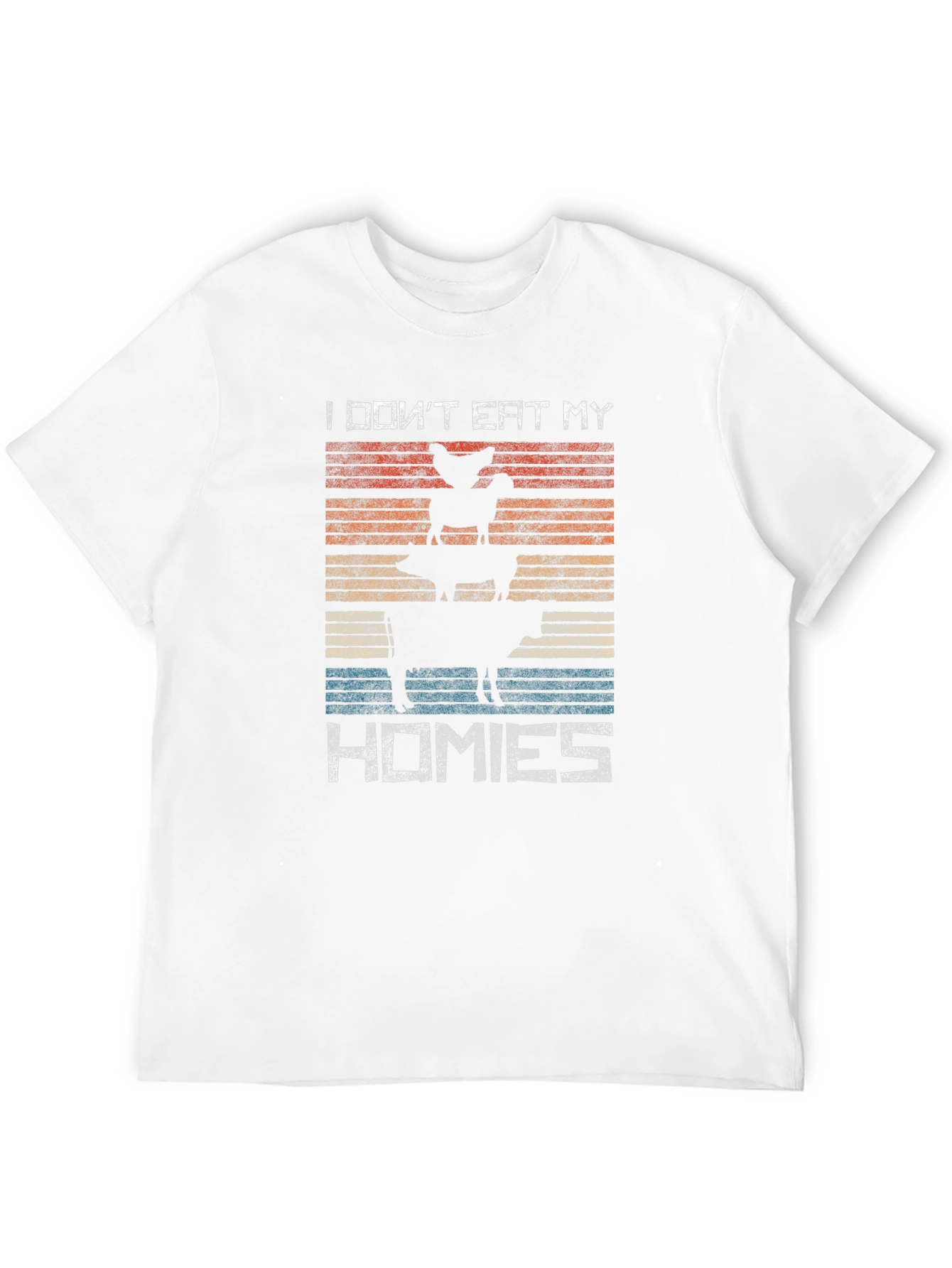 Vegan T-Shirt - I Dont Eat My Homies