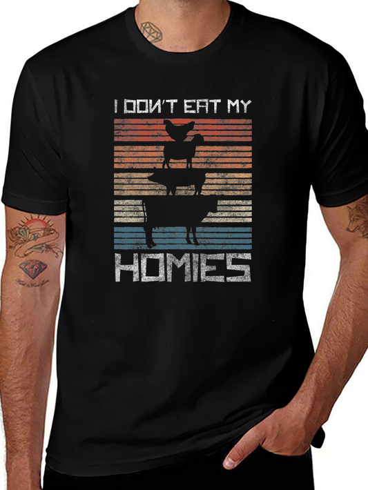 Vegan T-Shirt - I Dont Eat My Homies