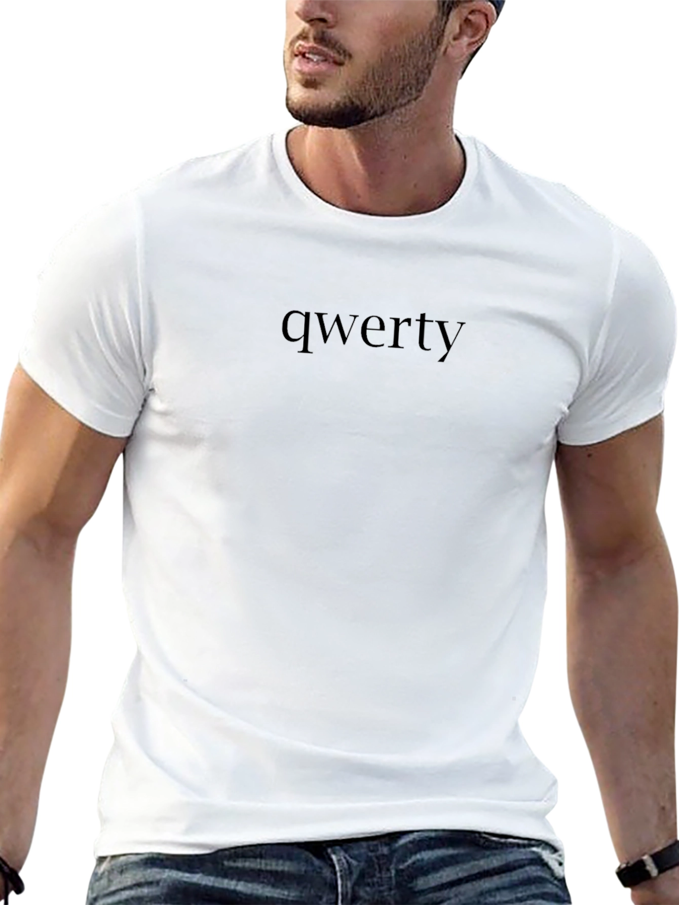 QWERTY T-Shirt - Classic Crew Neck - Everyday Wear