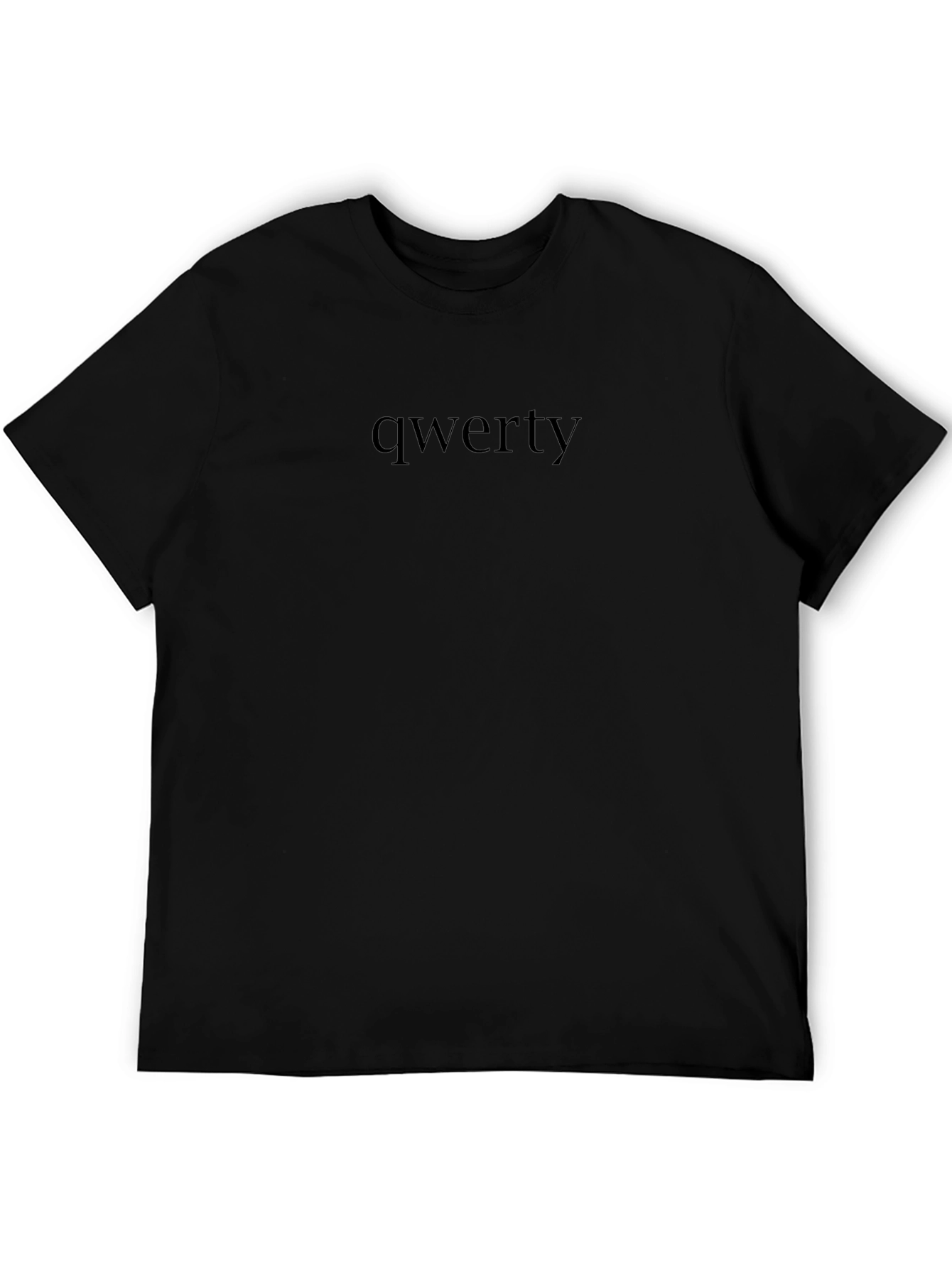 QWERTY T-Shirt - Classic Crew Neck - Everyday Wear