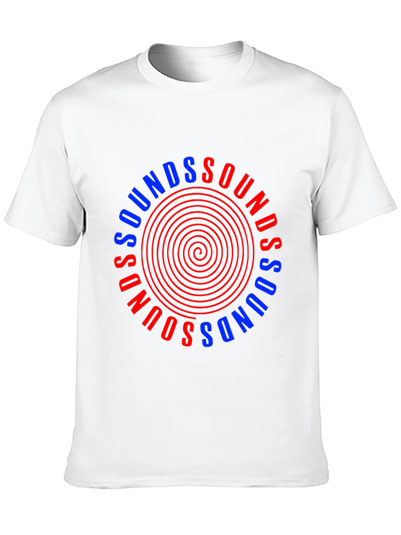 Sounds Graphic Tee - Stylish Circular Design