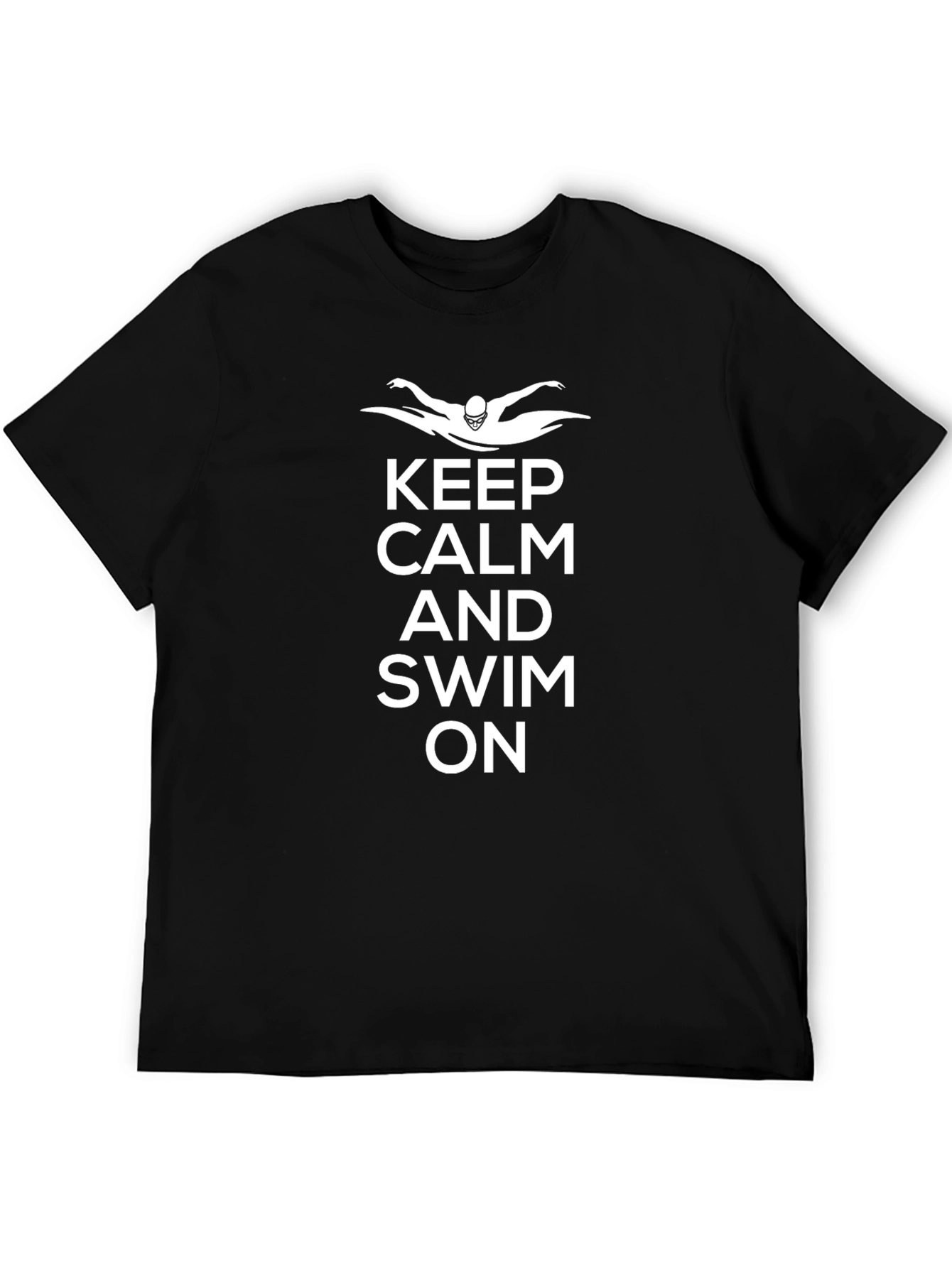 Keep Calm and Swim On T-Shirt