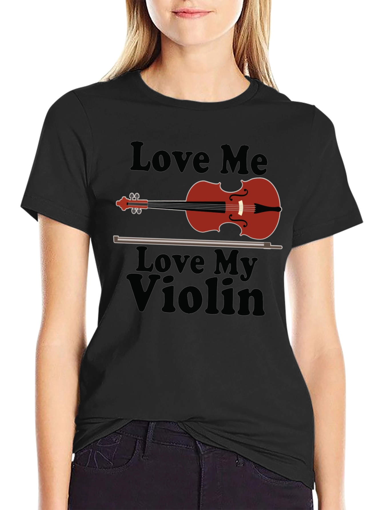 Love Me Love My Violin T-Shirt