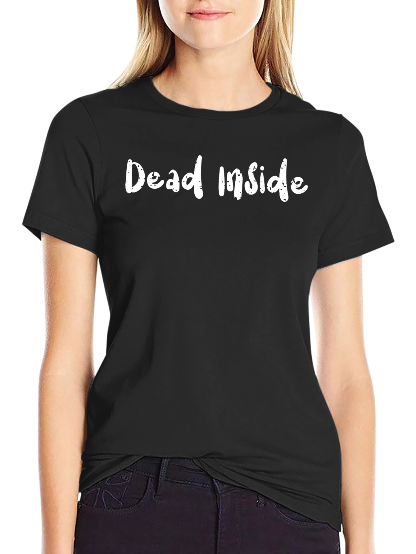 Dead Inside Graphic Tee - Black T-Shirt