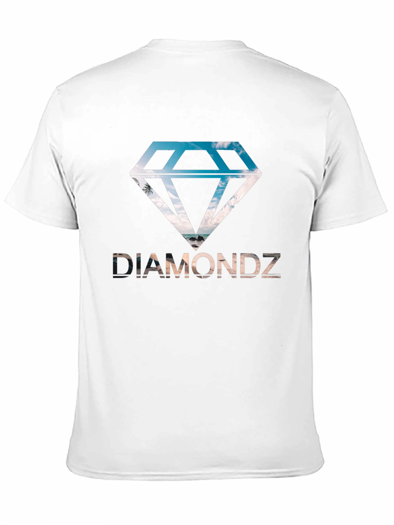 Diamondz Graphic Tee - Beach Vibes T-Shirt