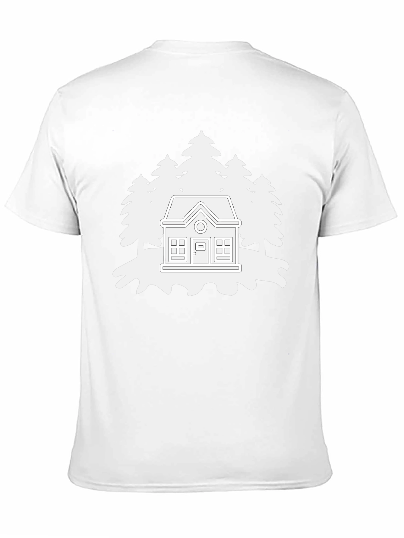 Cabin in the Woods Graphic Tee - Black