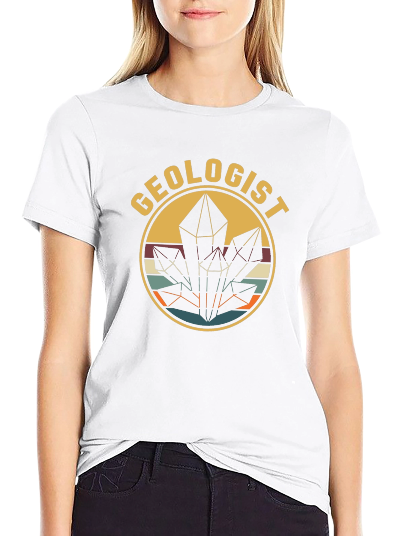 Geologist Crystal Design T-Shirt