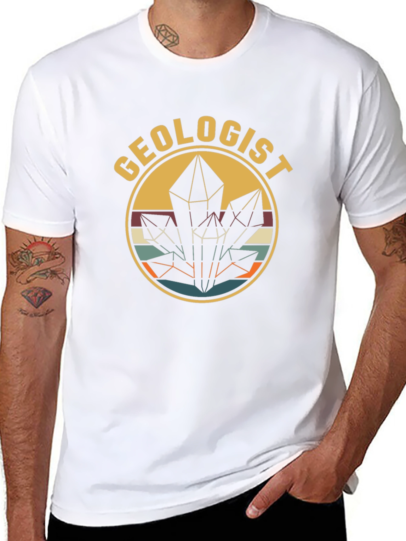 Geologist Crystal Design T-Shirt