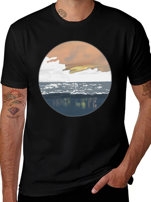 Beach Life Graphic Tee - Coastal Vibes