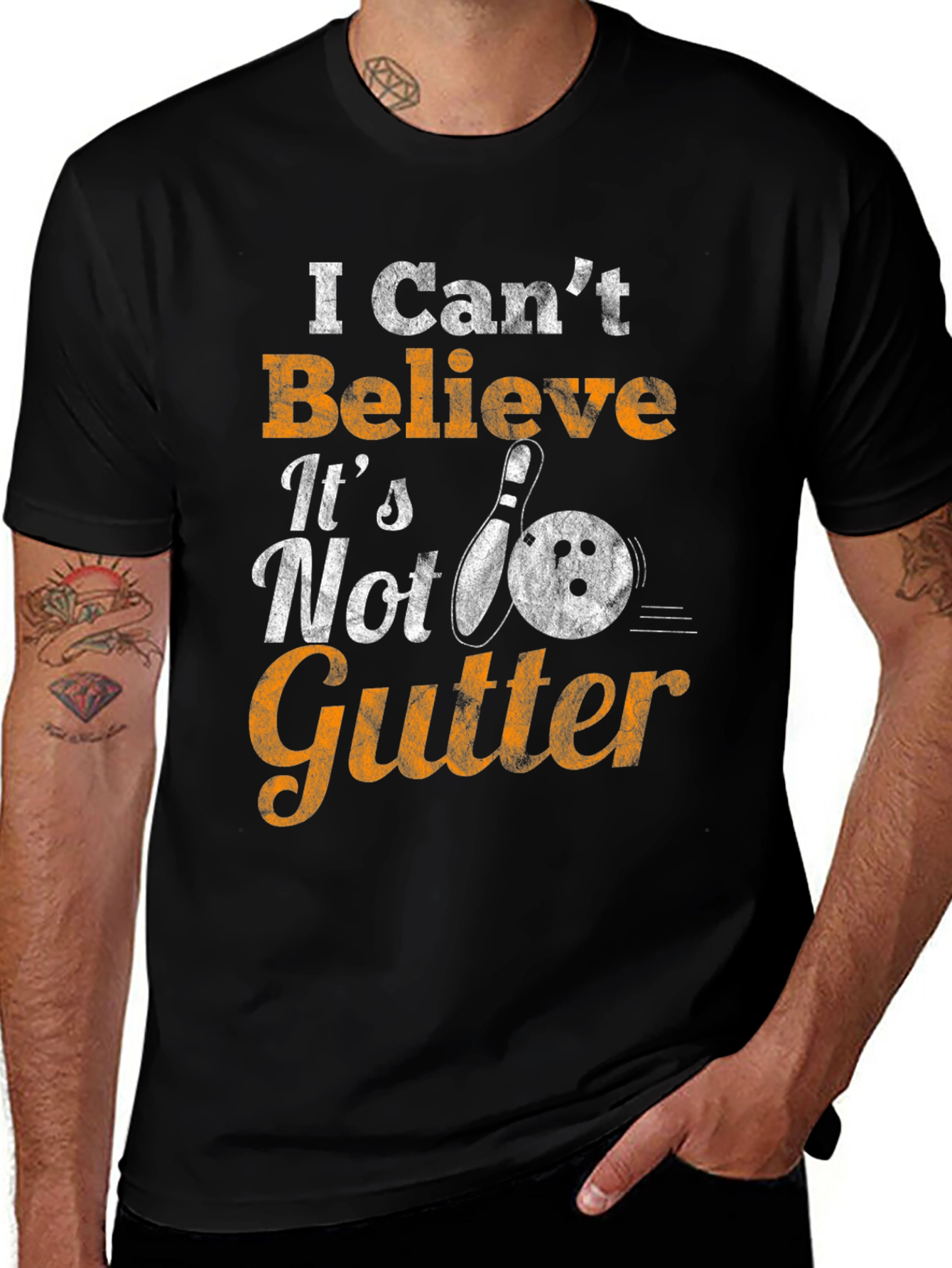 Bowling T-Shirt - I Cant Believe Its Not Gutter