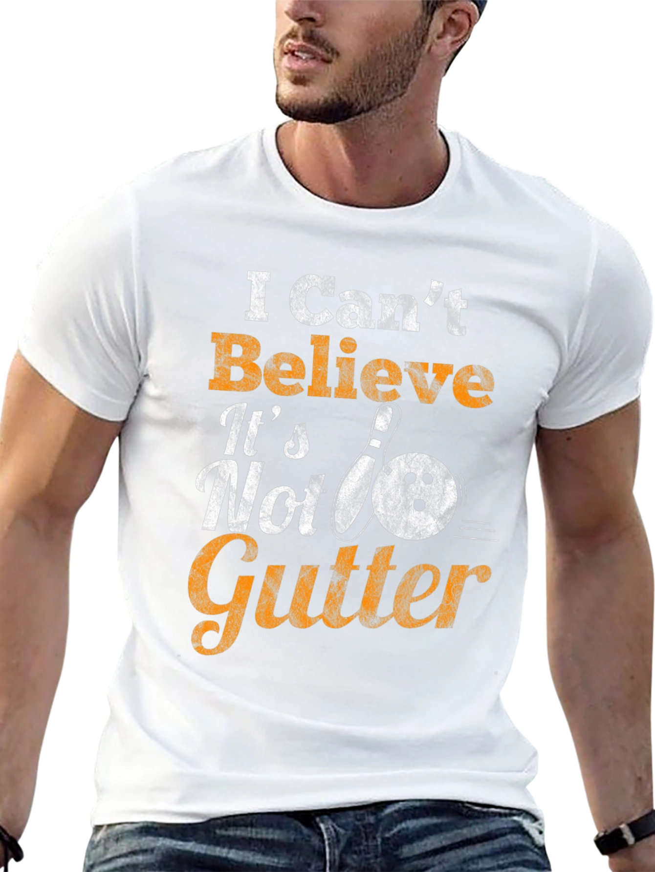 Bowling T-Shirt - I Cant Believe Its Not Gutter