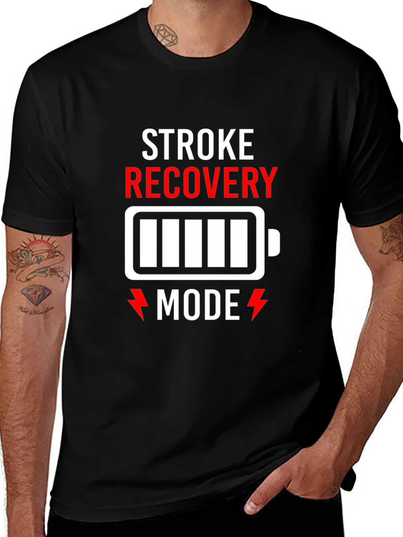 Stroke Recovery Mode Graphic Tee
