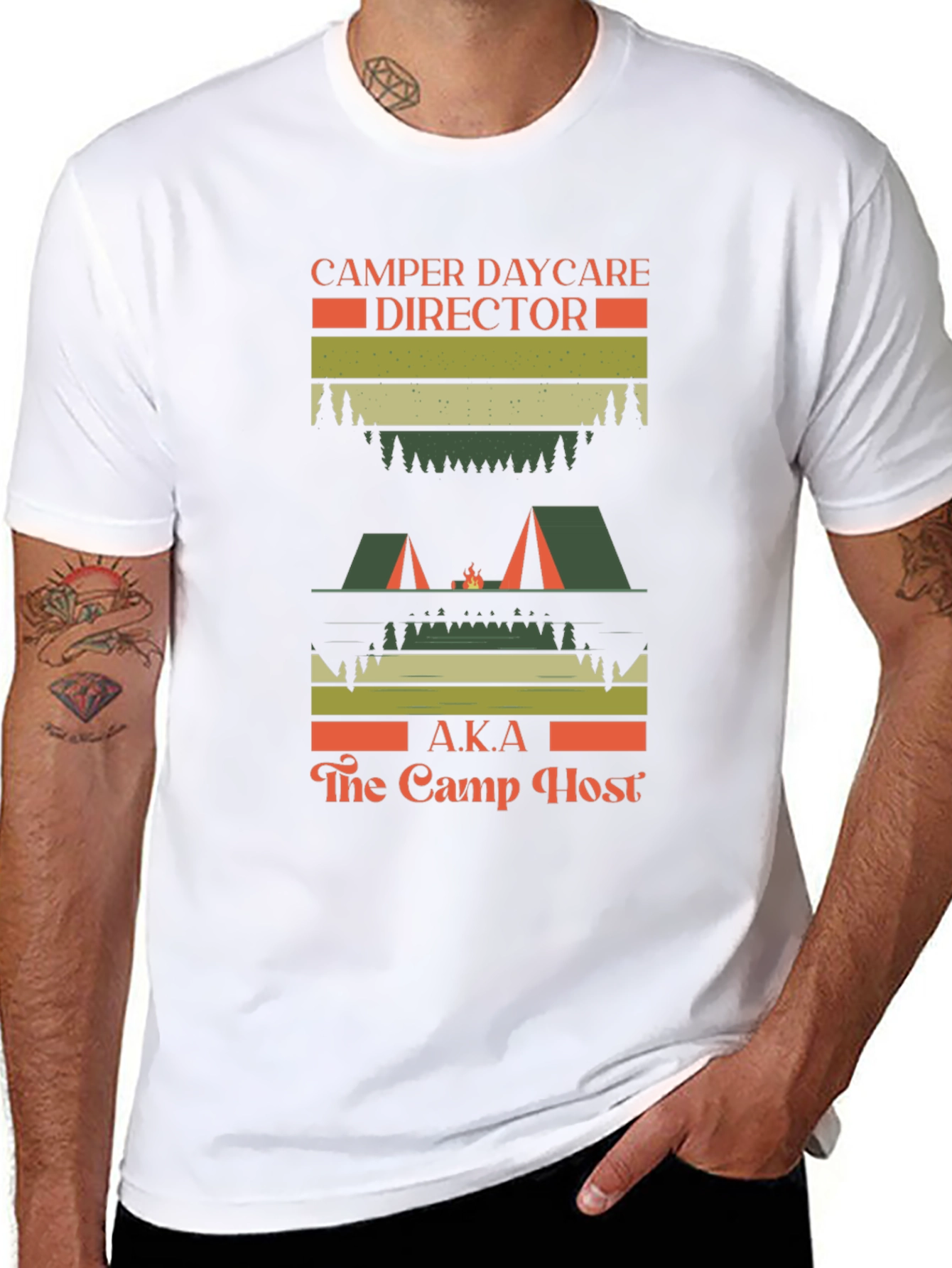 Camper Daycare Director T-Shirt
