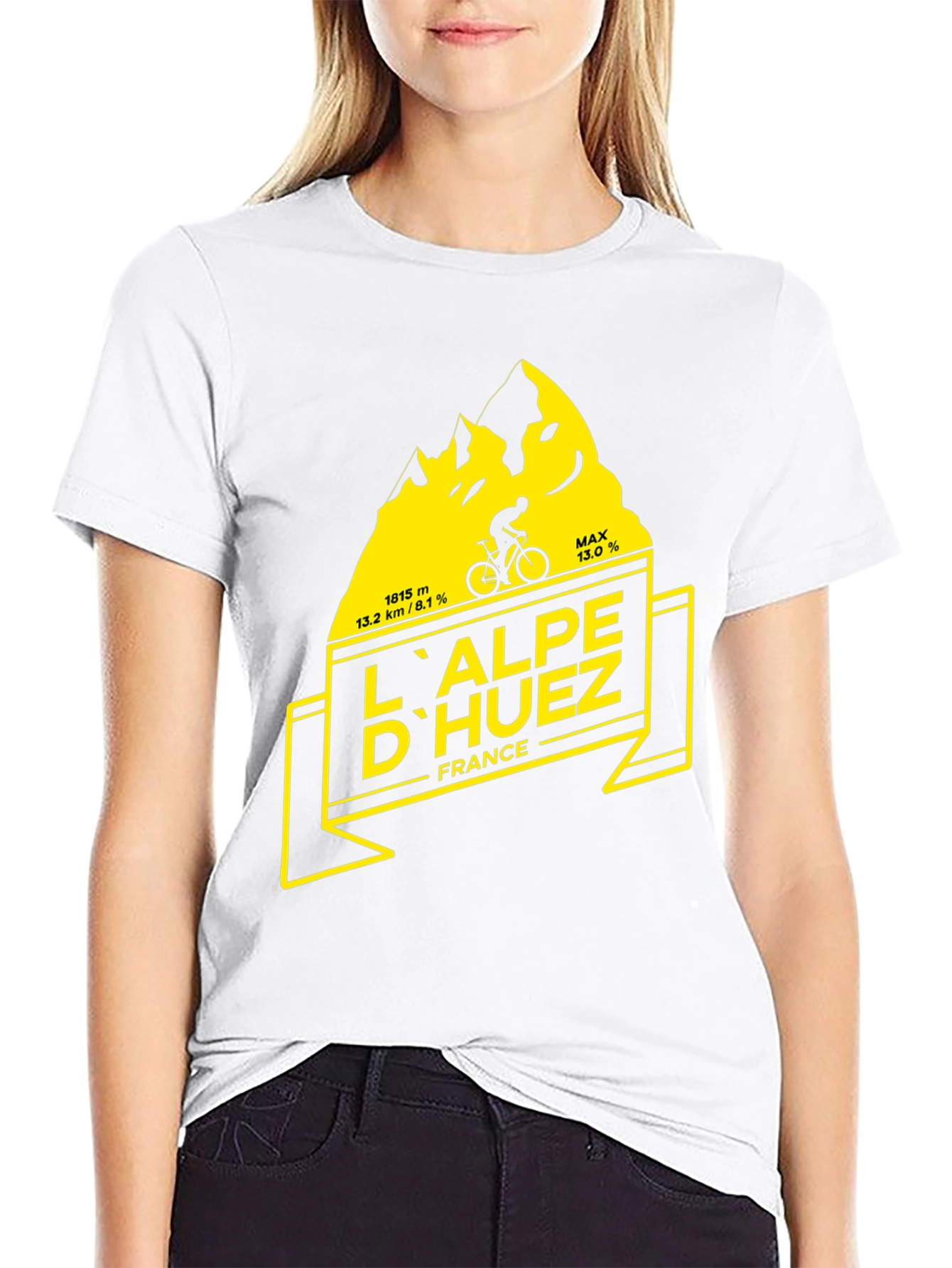 Alpe DHuez France Cycling T-Shirt