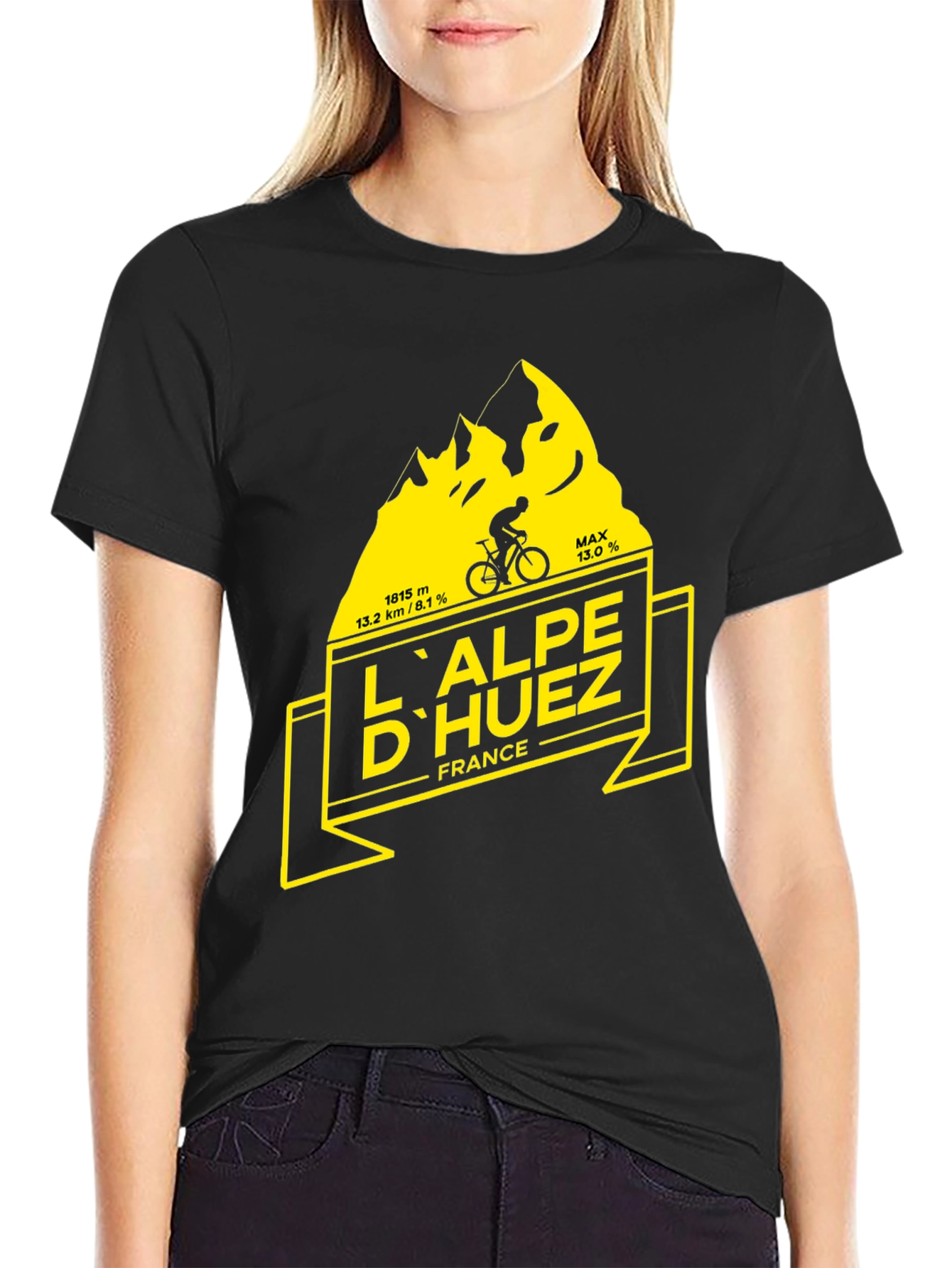 Alpe DHuez France Cycling T-Shirt