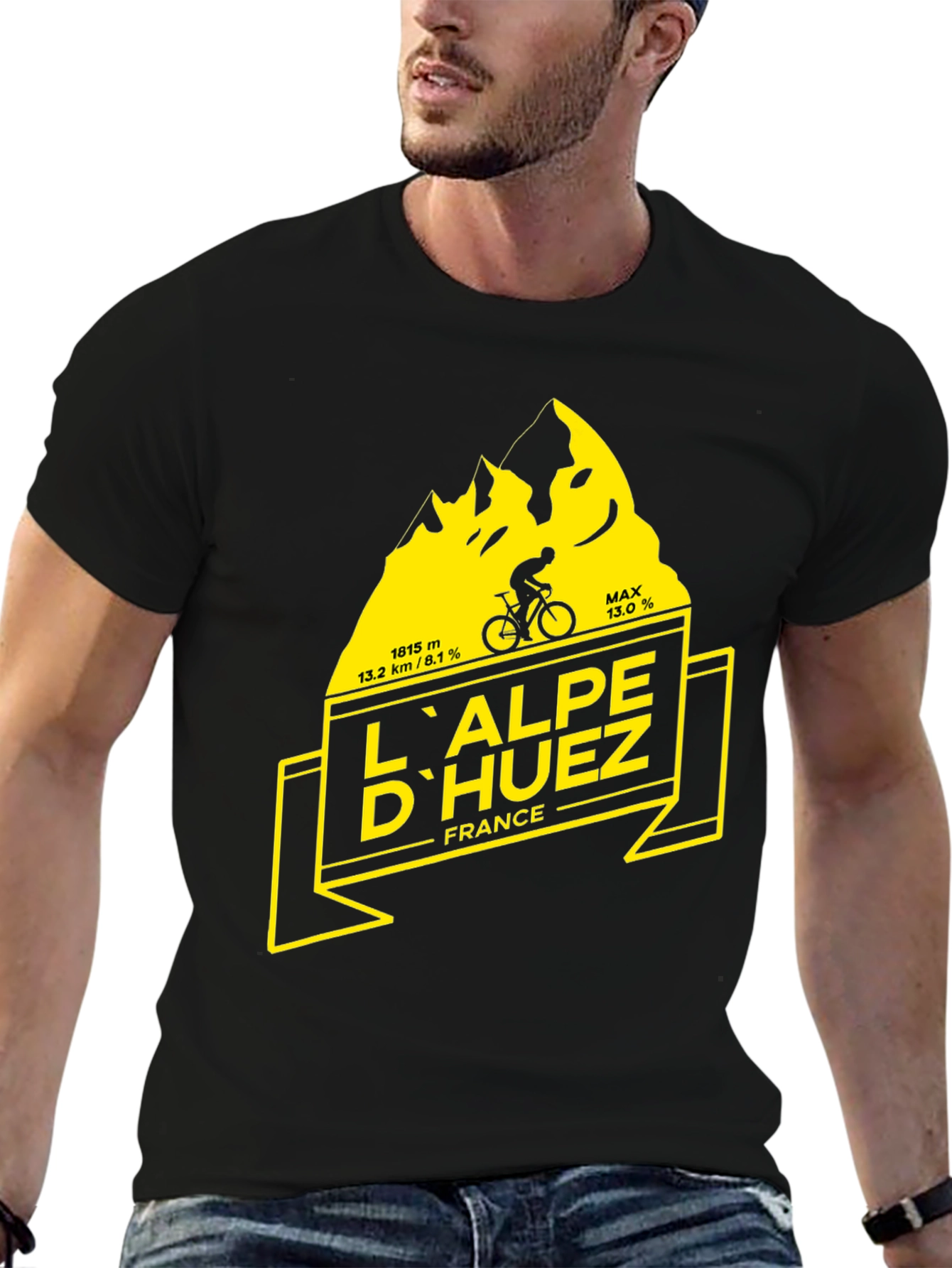 Alpe DHuez France Cycling T-Shirt