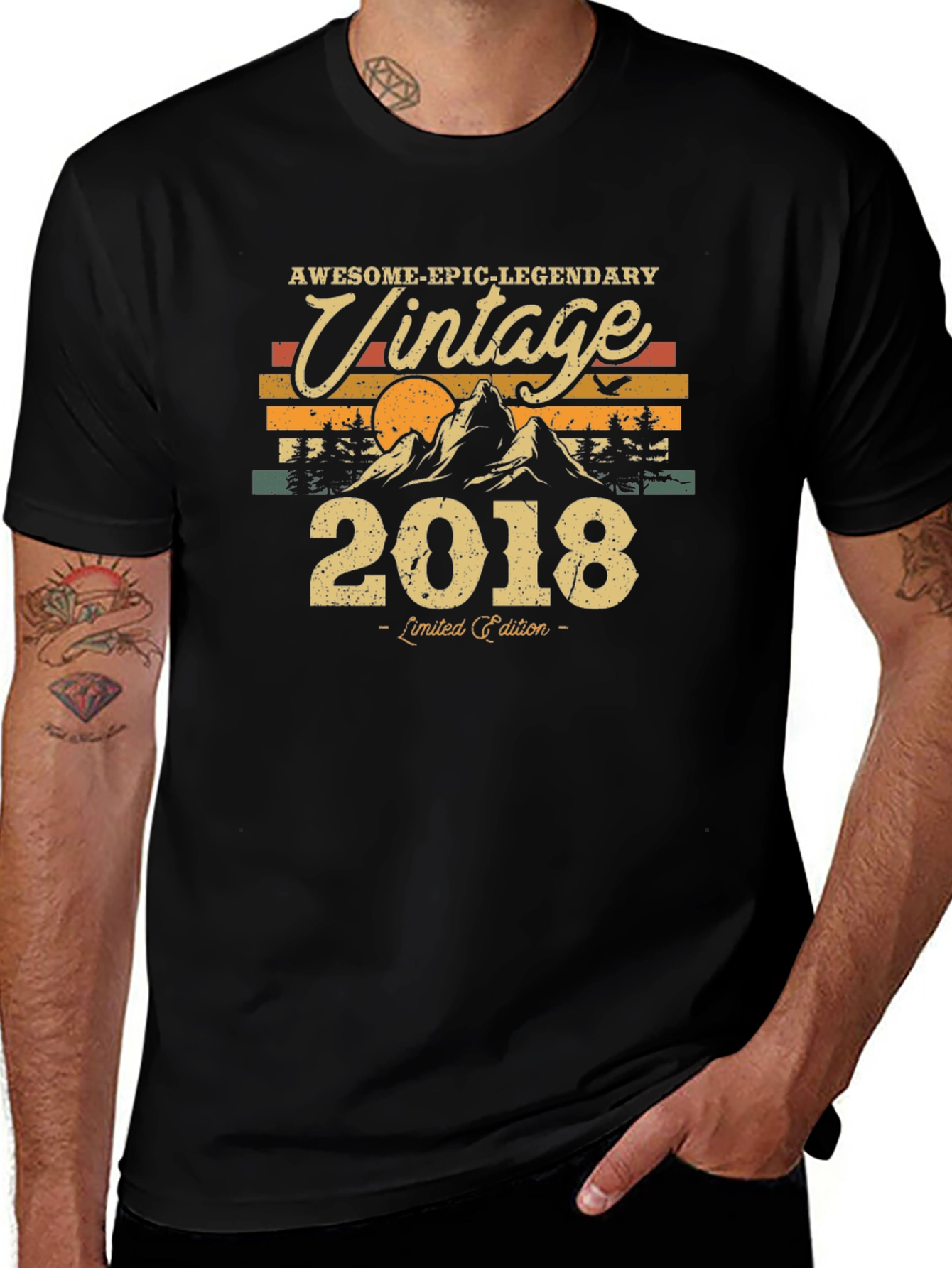 Vintage 2018 T-Shirt