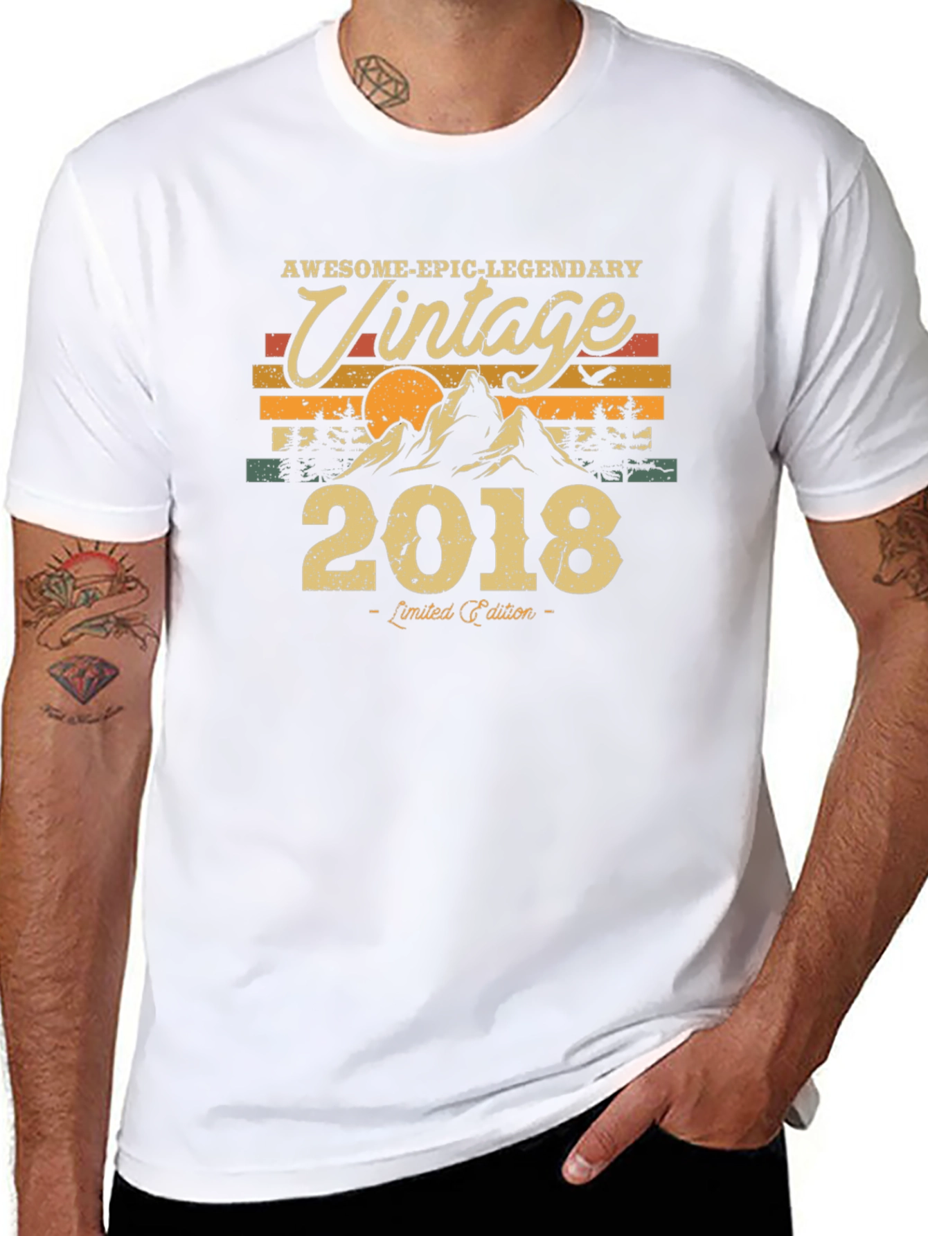 Vintage 2018 T-Shirt