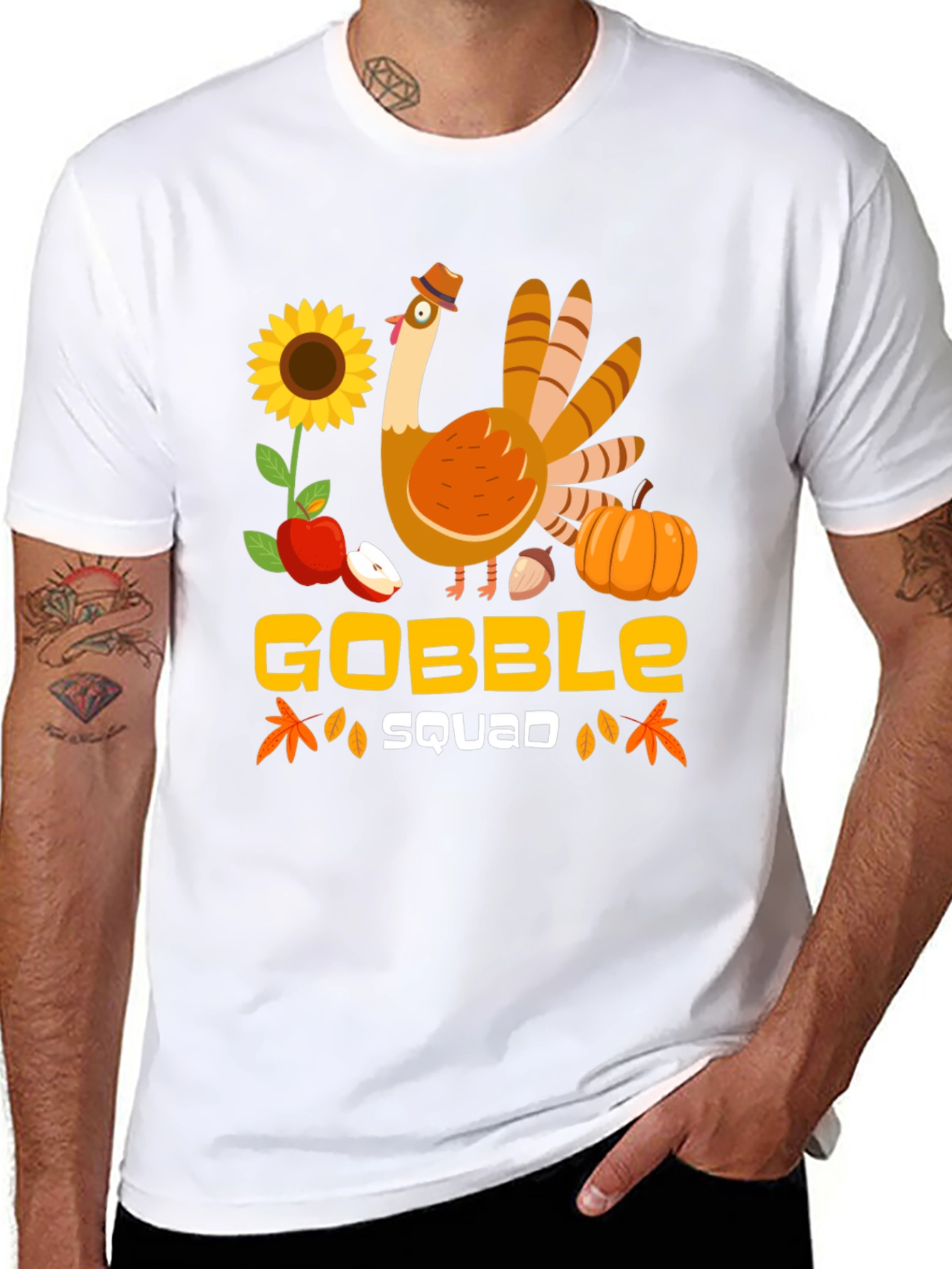 Gobble Squad Thanksgiving T-Shirt