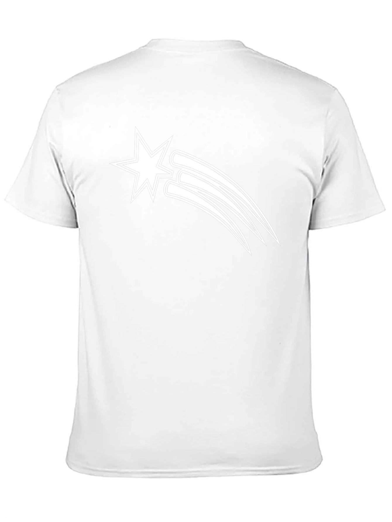 Shooting Star Black T-Shirt - Stylish Graphic Tee