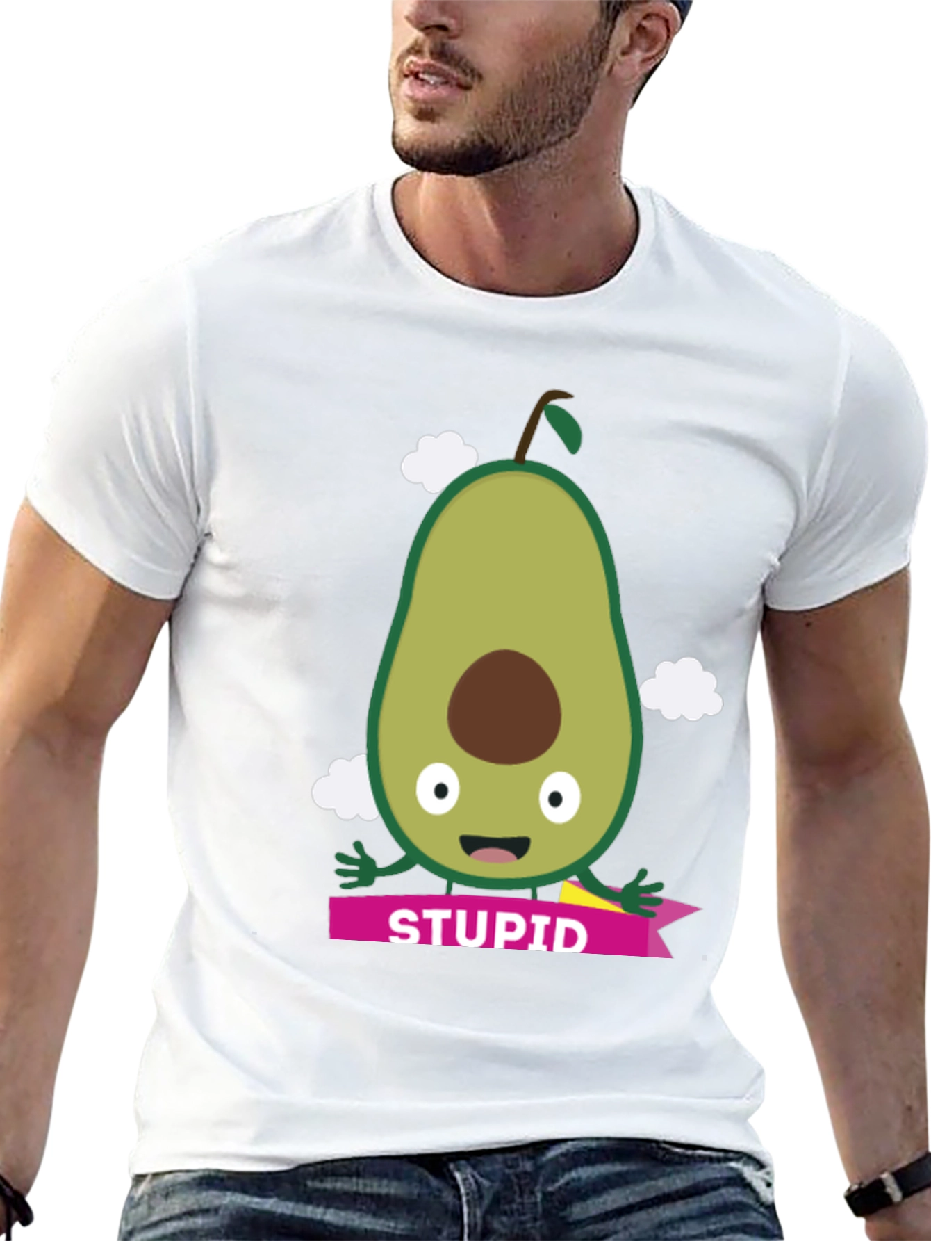 Funny Avocado Stupid T-Shirt