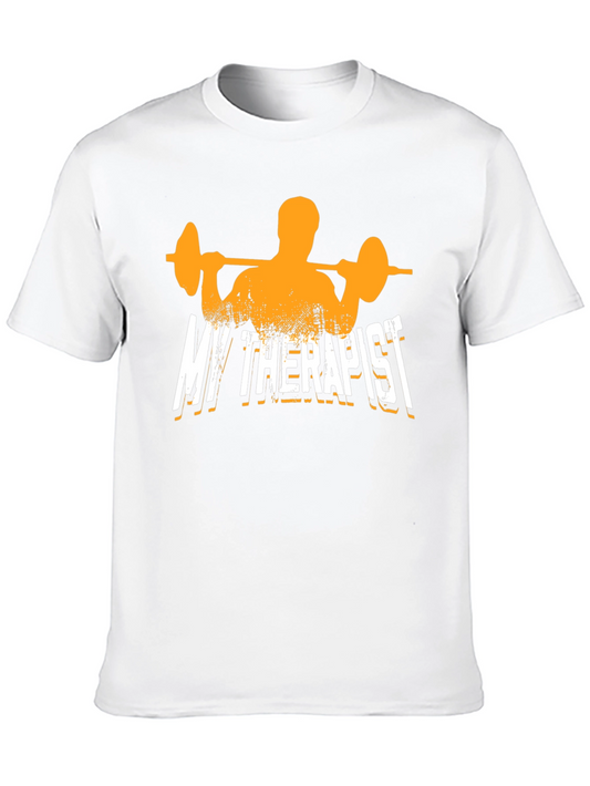 My Therapist Weightlifting T-Shirt