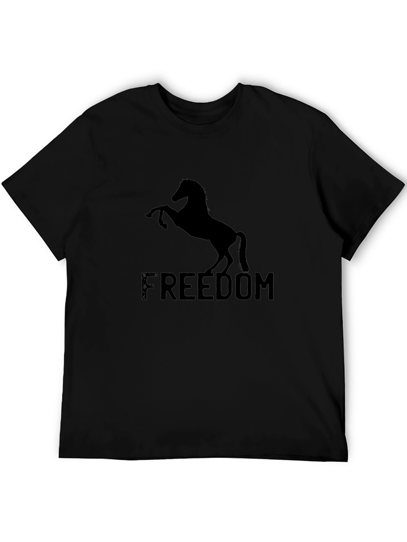 Freedom Horse Graphic T-Shirt