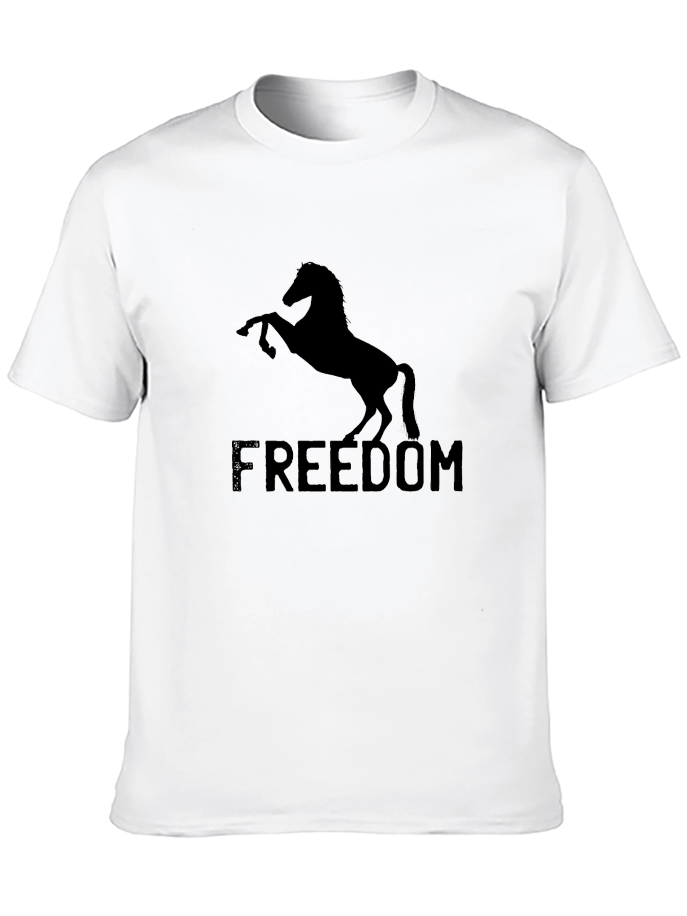 Freedom Horse Graphic T-Shirt